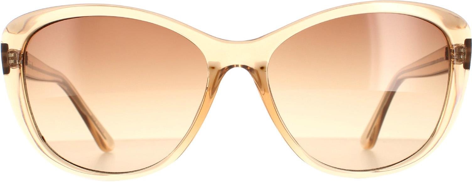 Calvin Klein Cat Eye Damen Kristall Beige Braun Farbverlauf CK19560S