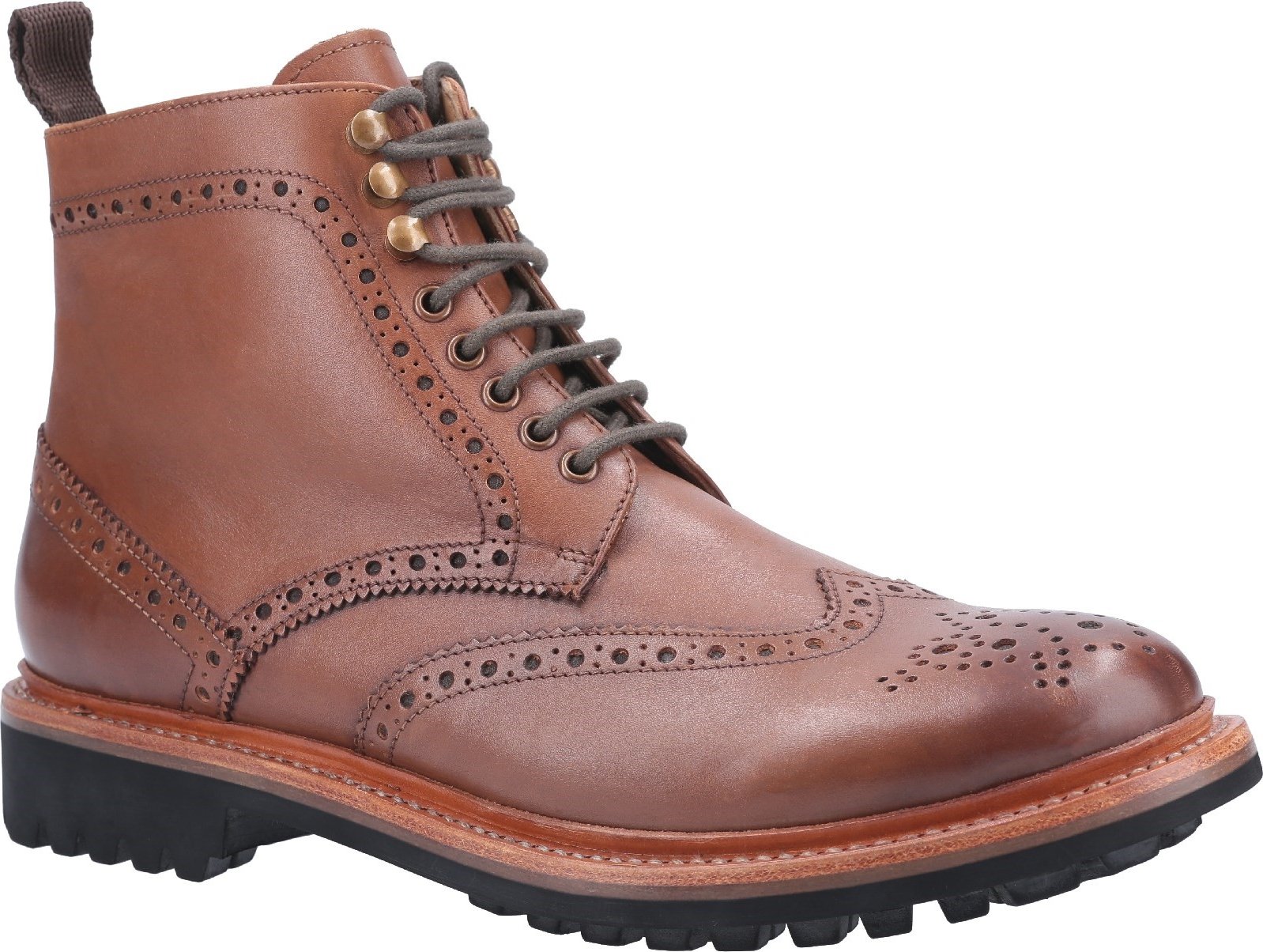 Rissington Commando Goodyear Welt Lace Up Stiefel