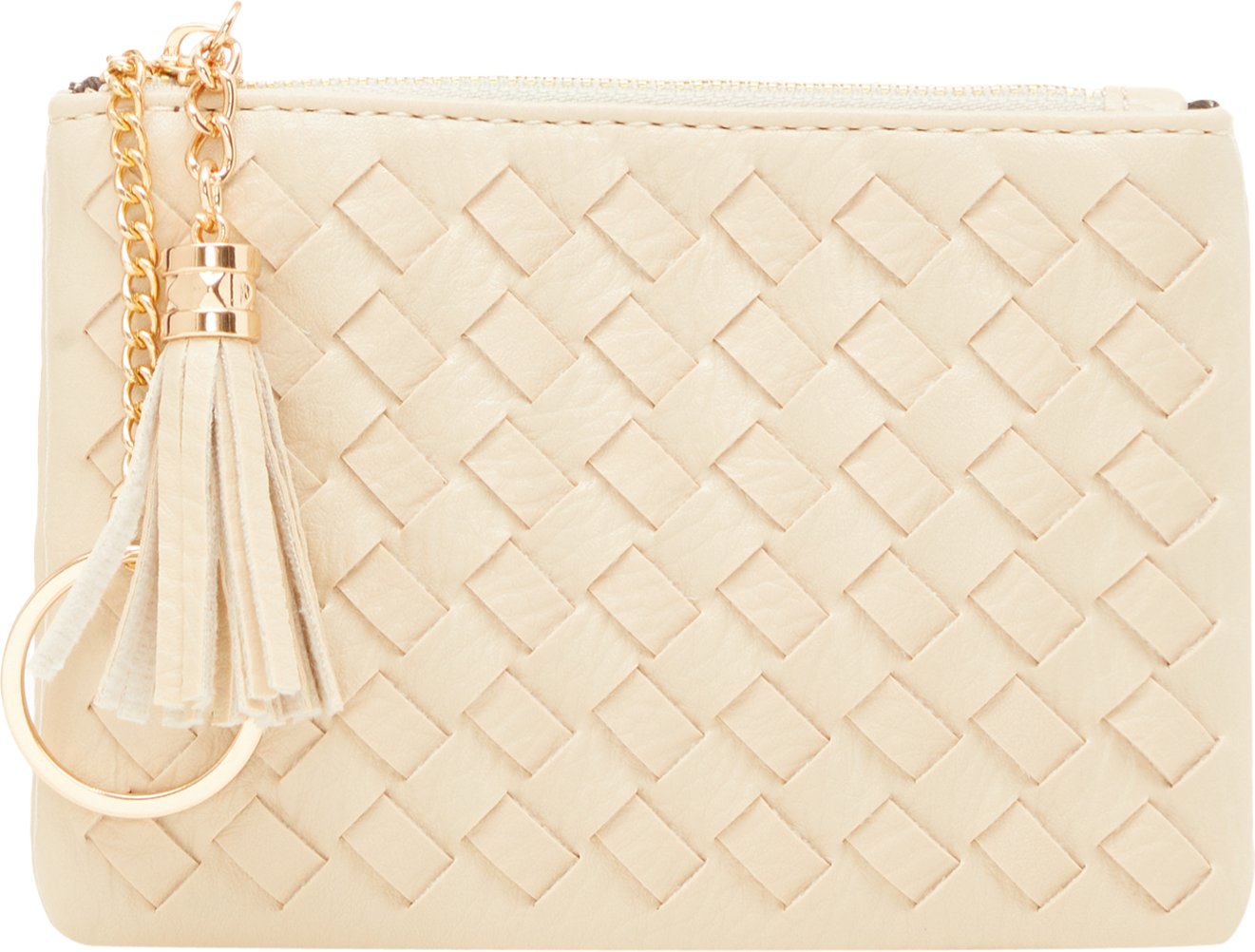 Thumbnail - Faina Portemonnaie Damen Wollweiß