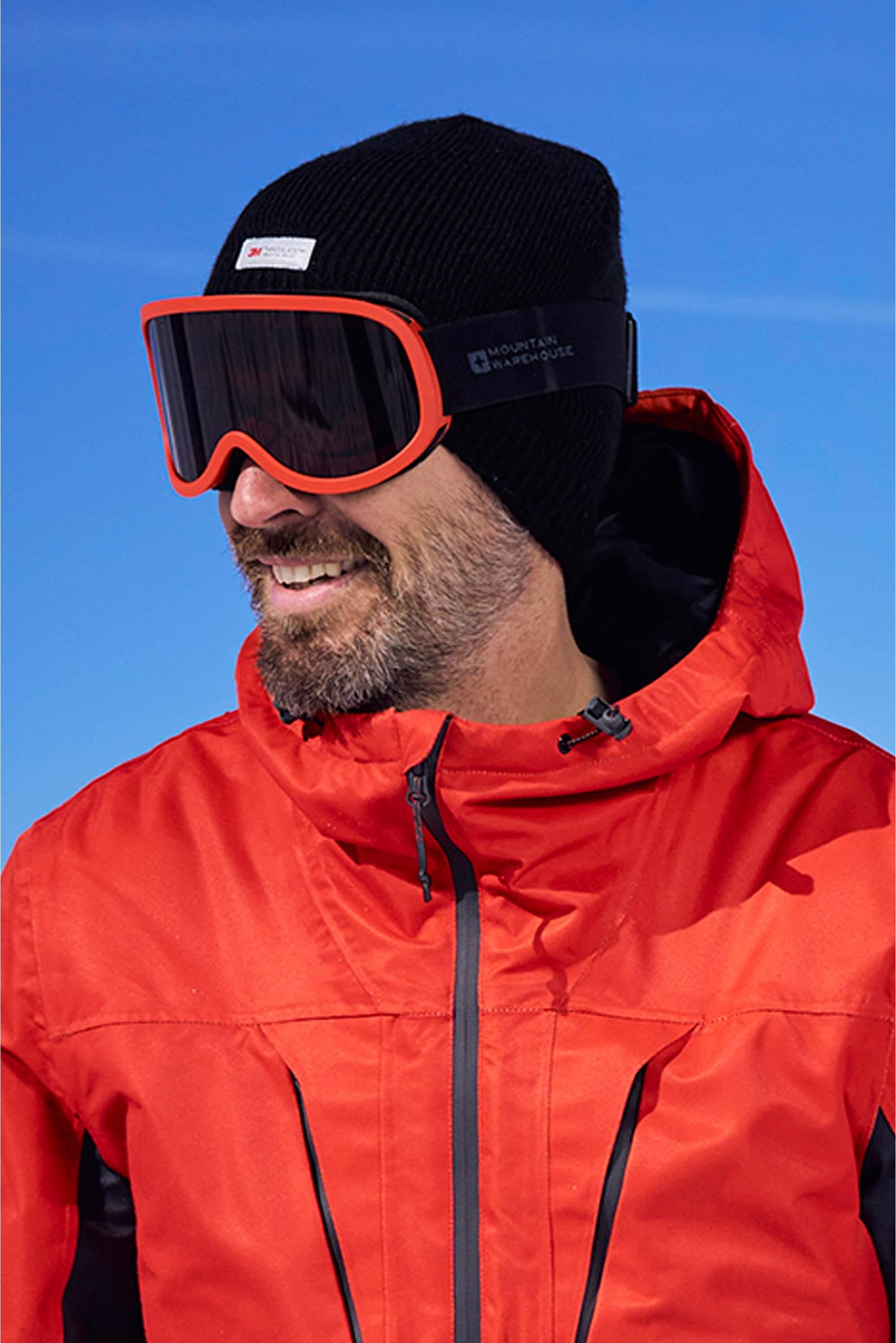 Mountain Warehouse - Herren/Damen Unisex Skibrille (Rot)