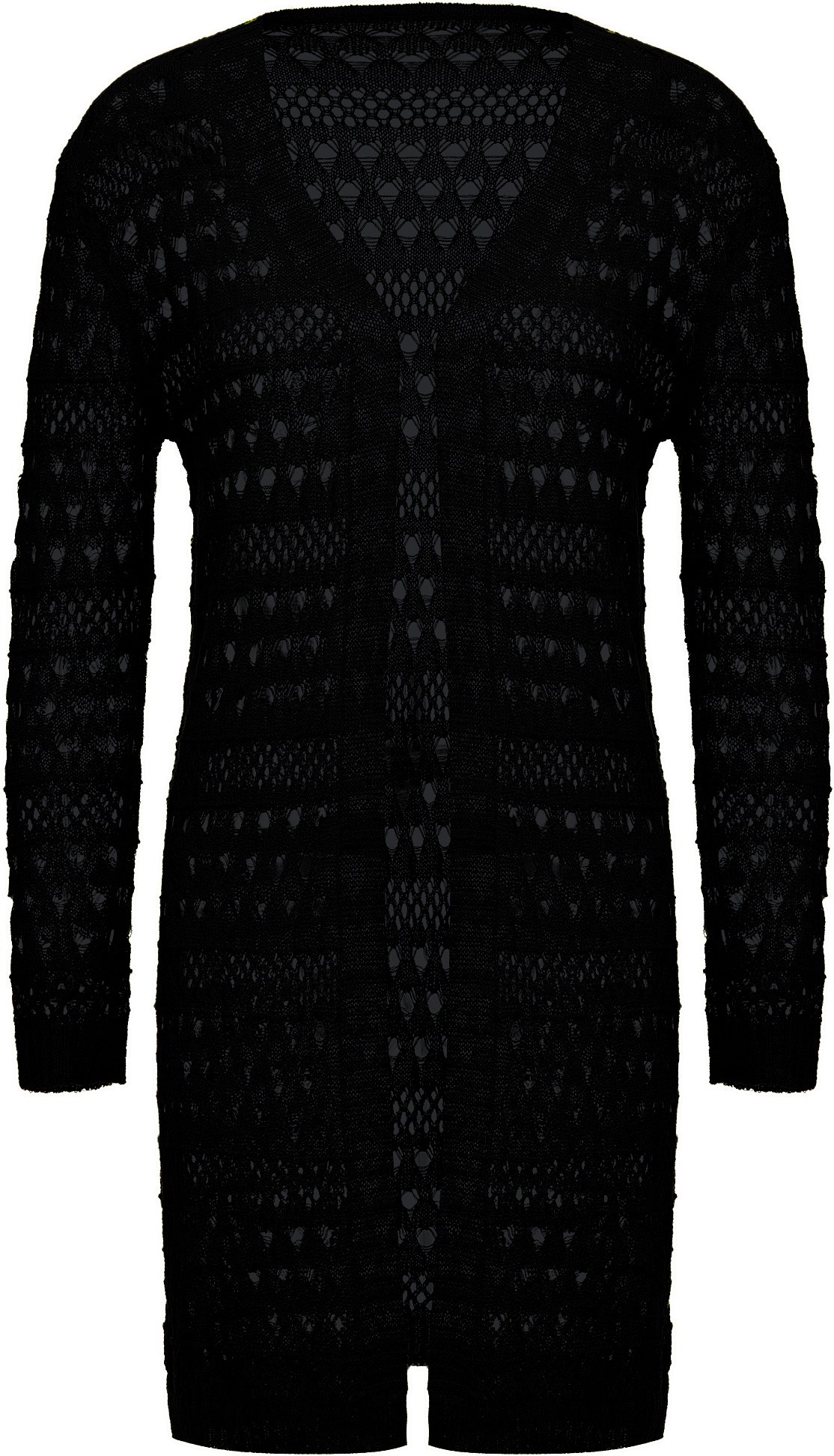 Mymo Strickjacke Frauen schwarz