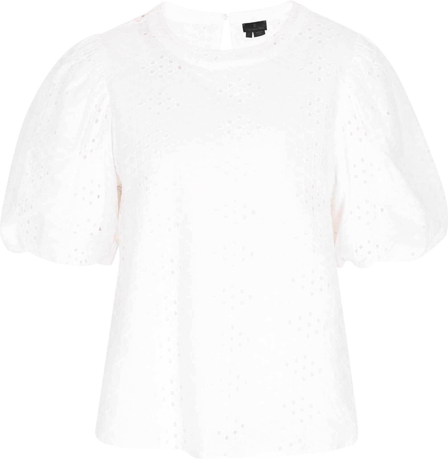 Dreimaster Bluse Frauen Weiß