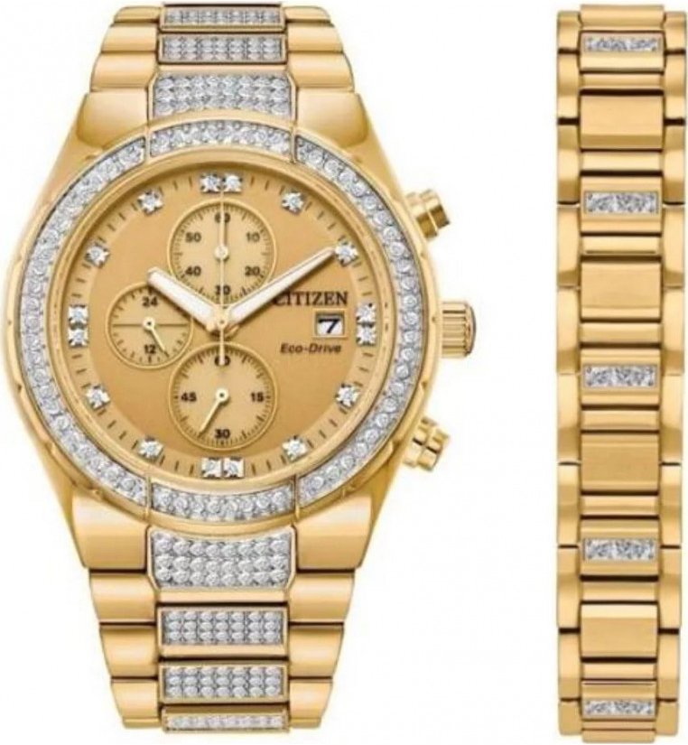 Citizen CA0752-66P Herren-Uhr und Armband Geschenkset