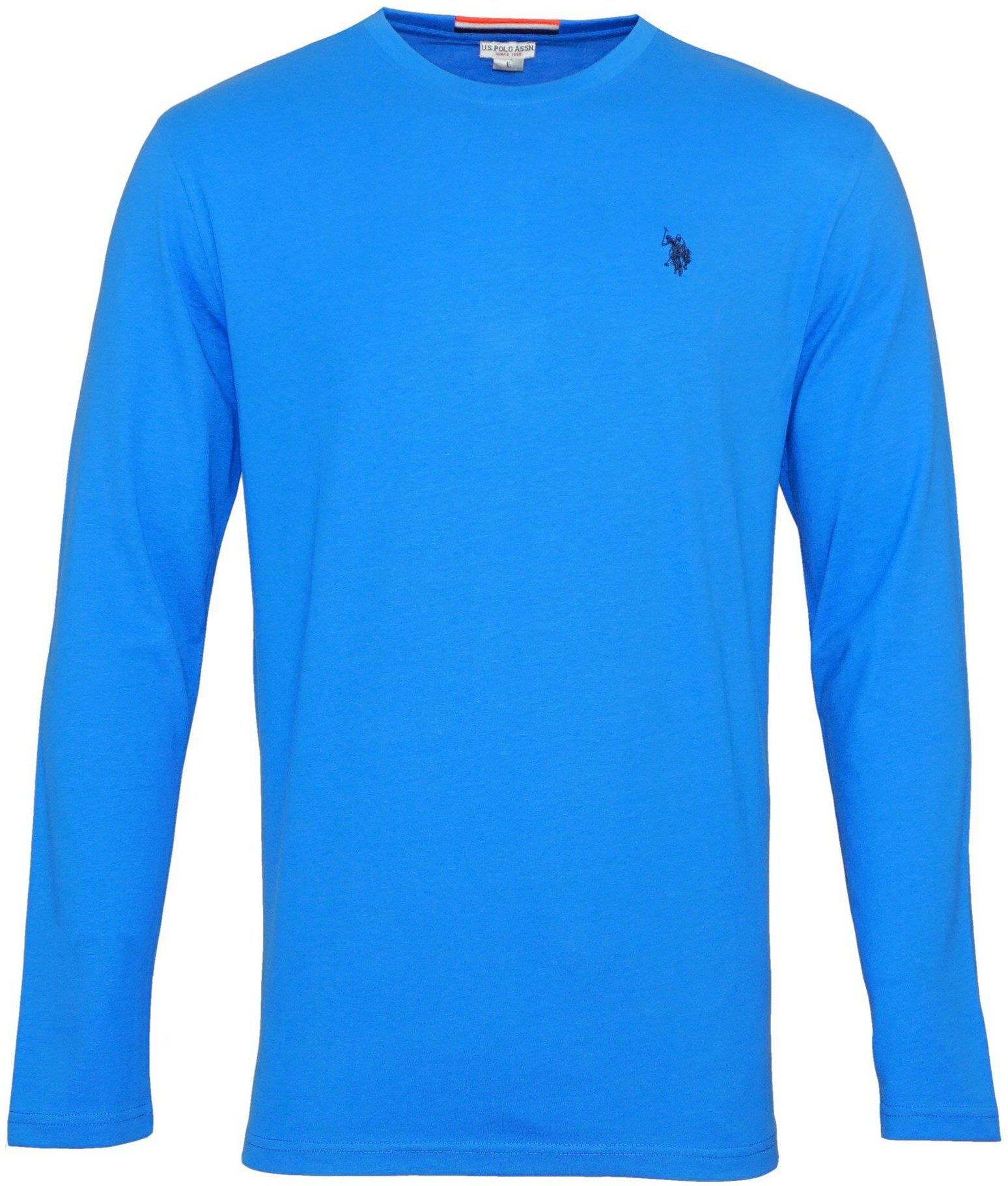 U.S. Polo Assn. Langarmshirts in Hellblau