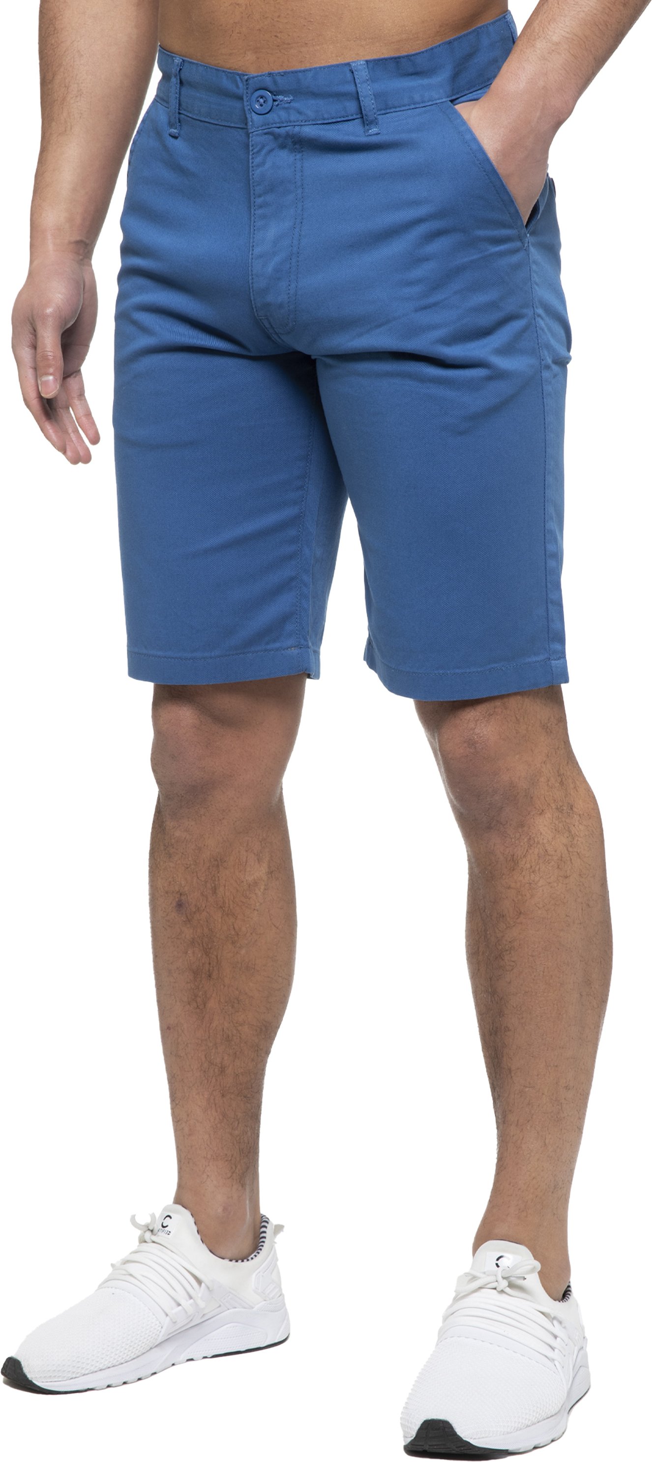 Thumbnail - Enzo | Herren Chino Shorts In Königsblau
