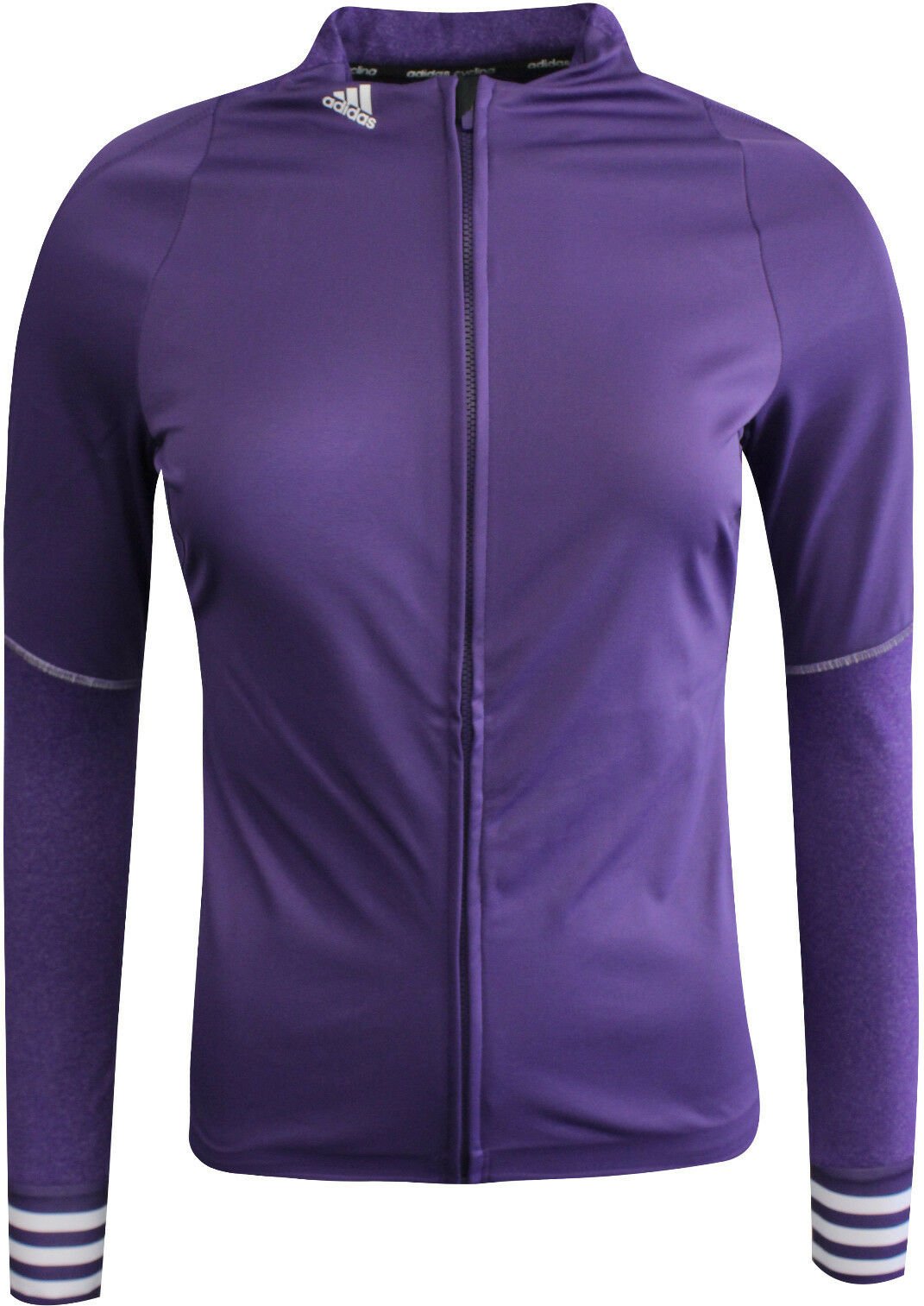 Adidas Performance Womens Purple Cycling Track Jacke