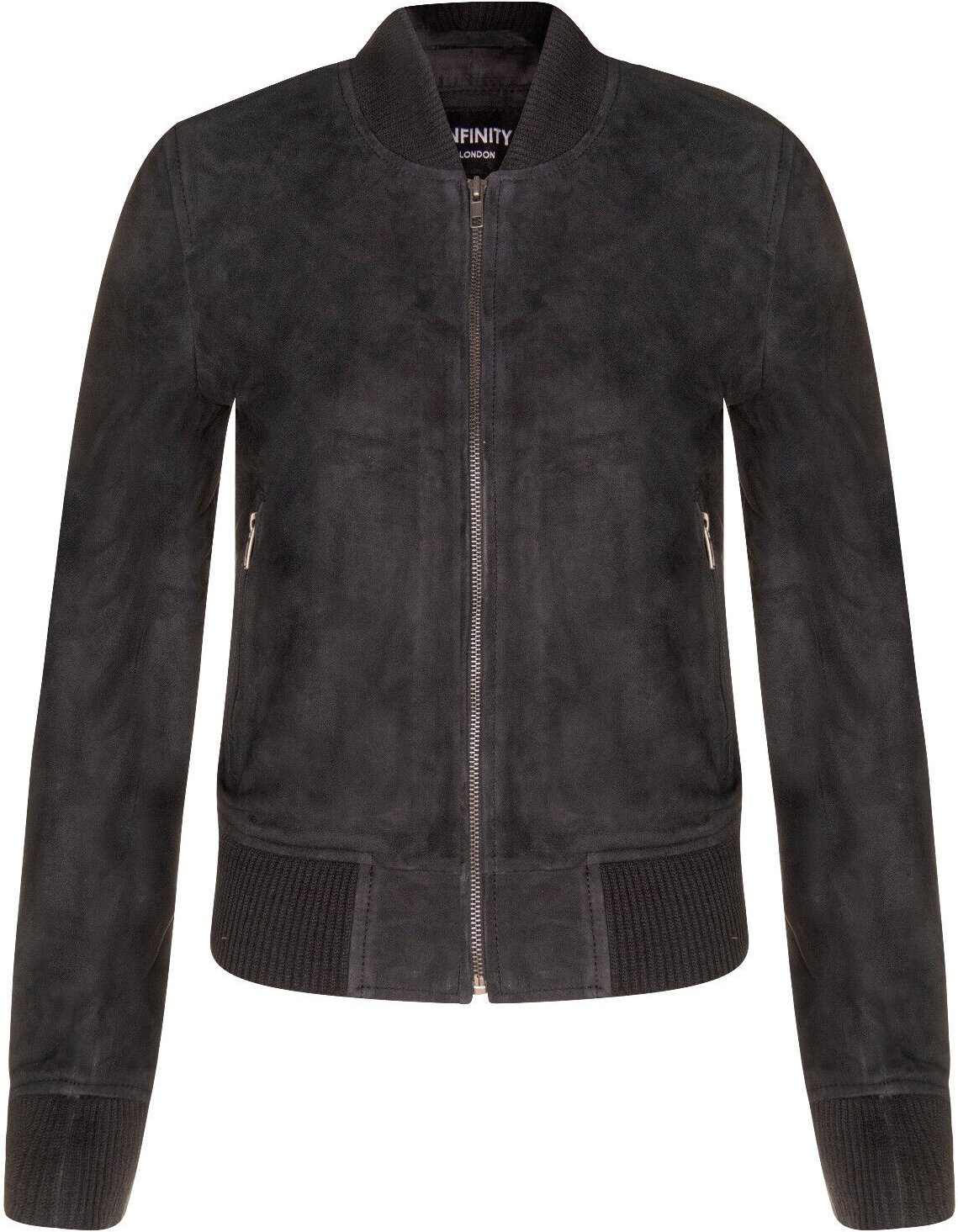 Klassische MA-1 Wildleder-Bomberjacke für Damen – Newbury
