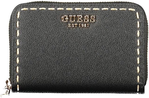 Guess Jeans Schwarze Polyethylen-Geldbörse