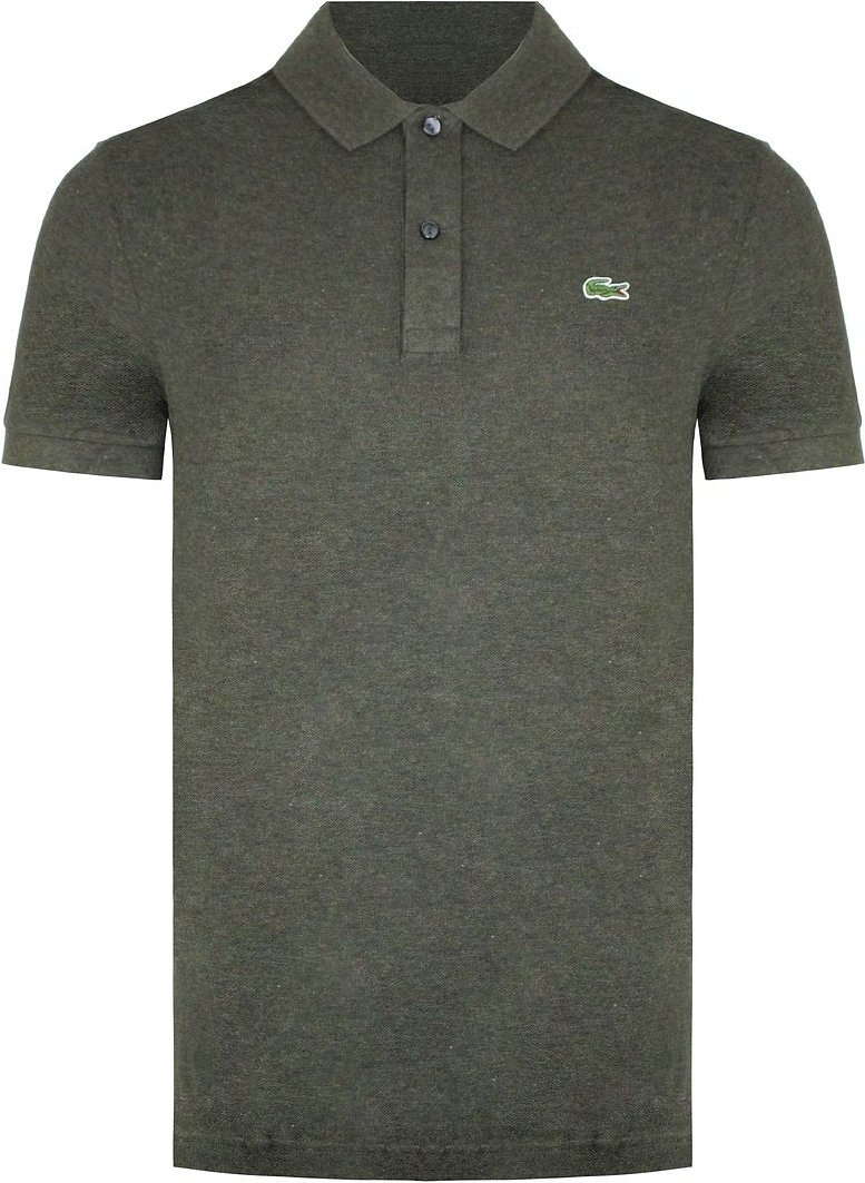 Lacoste Slim Fit Mens Dunkelgrüne Poloshirt