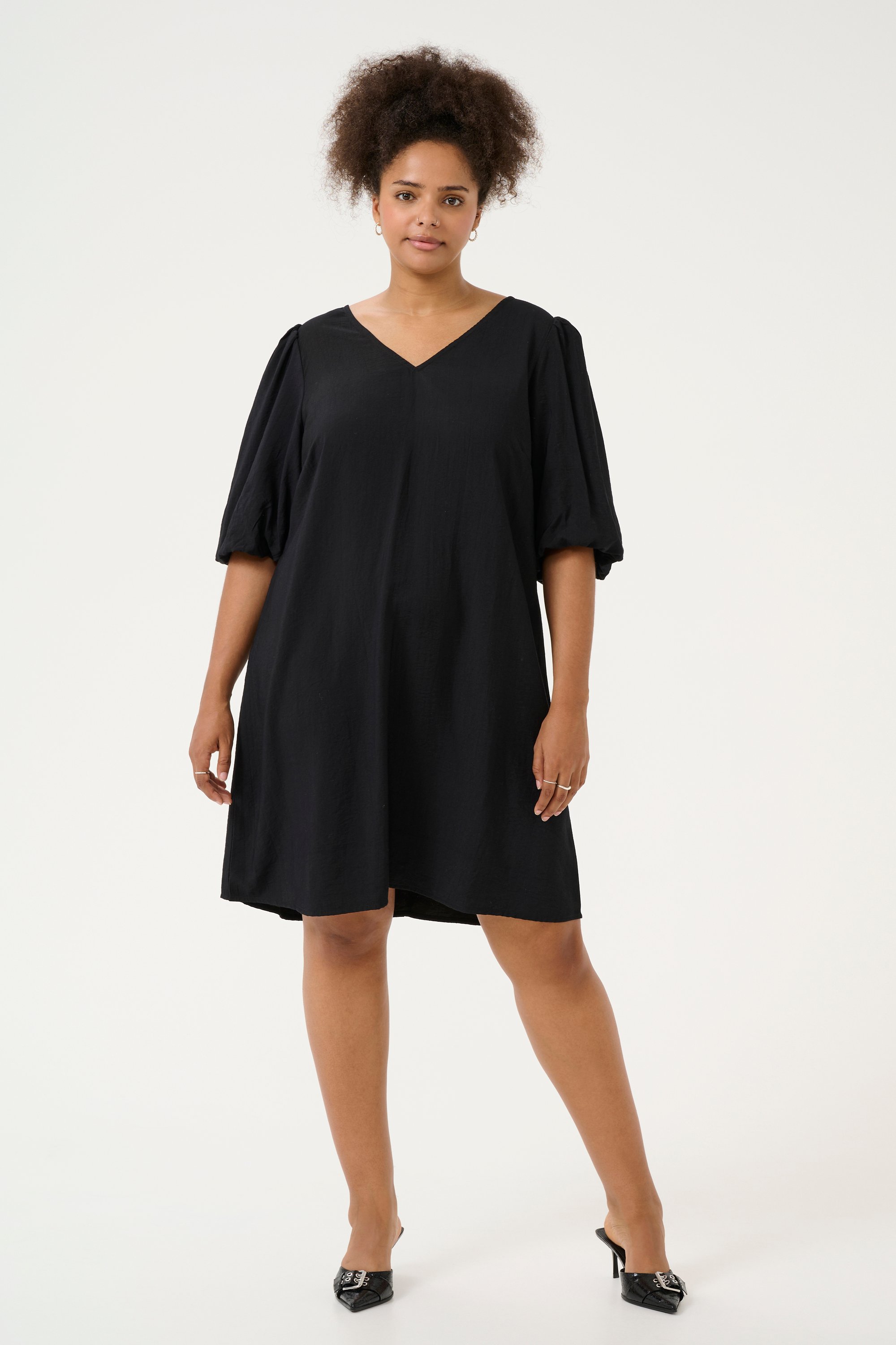 Kleid A-shape black