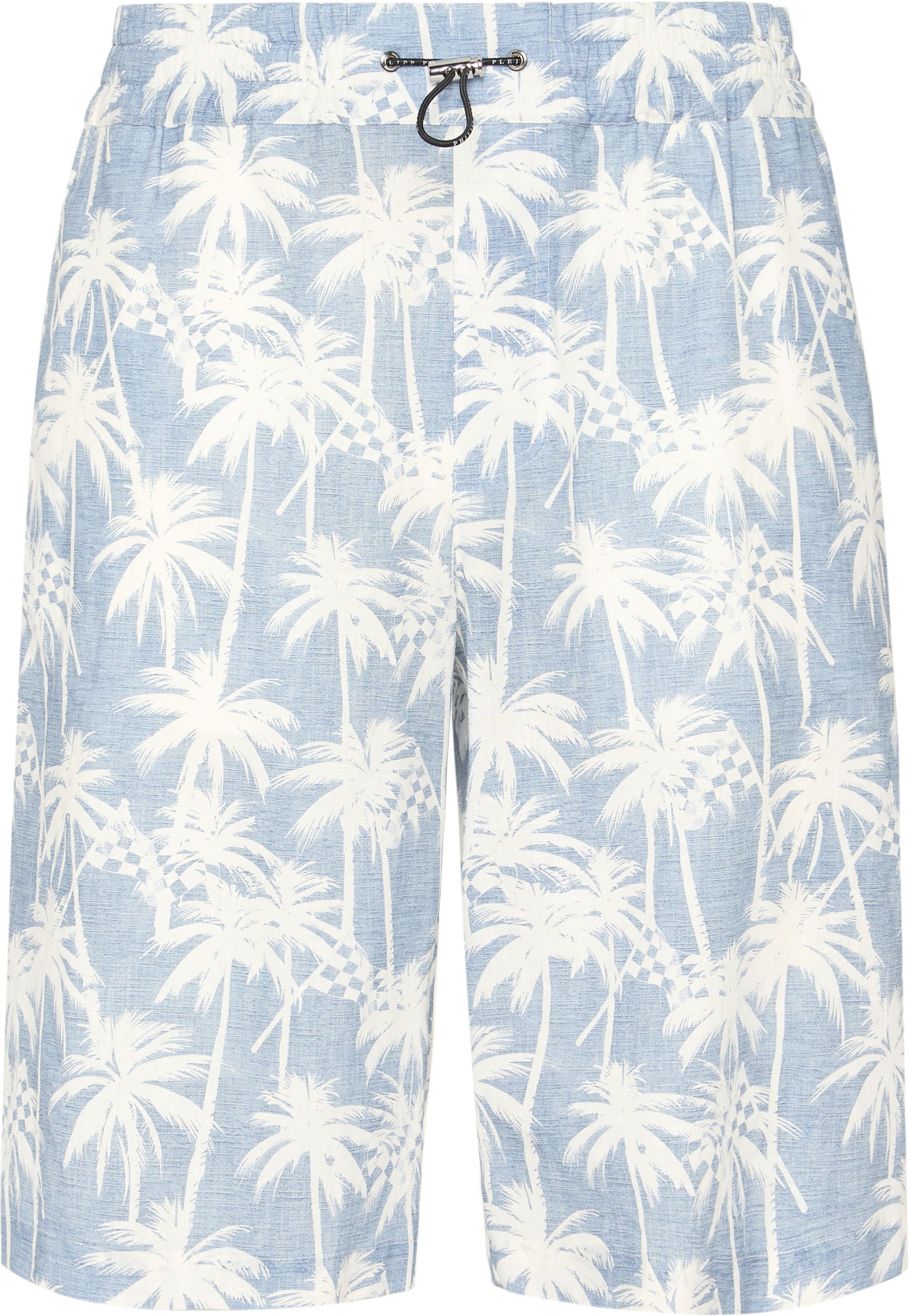 Short Trousers Cool Kid Fit Chambray Printed