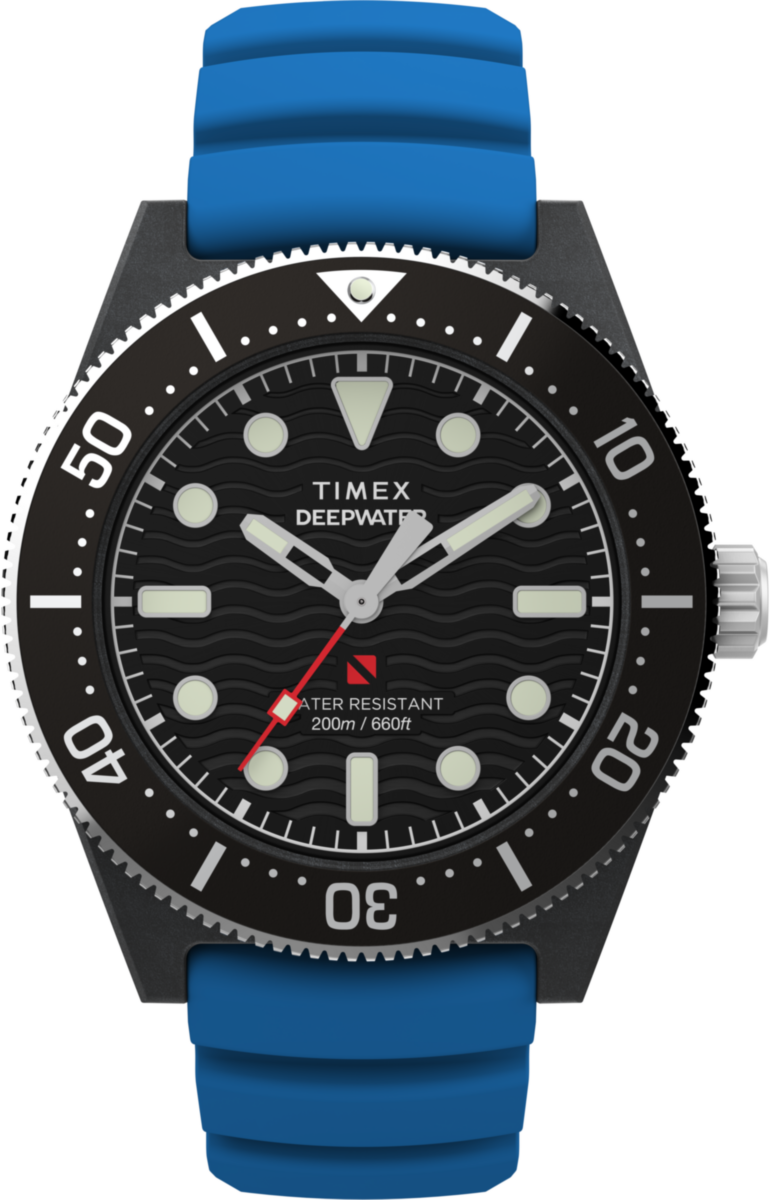 Timex Deep Water Reef Blau Herren Armbanduhr TW2Y02500