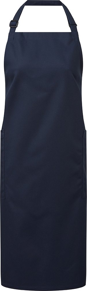 Premier Bio Fairtrade-zertifizierte Schürze aus recyceltem Material (Navy)