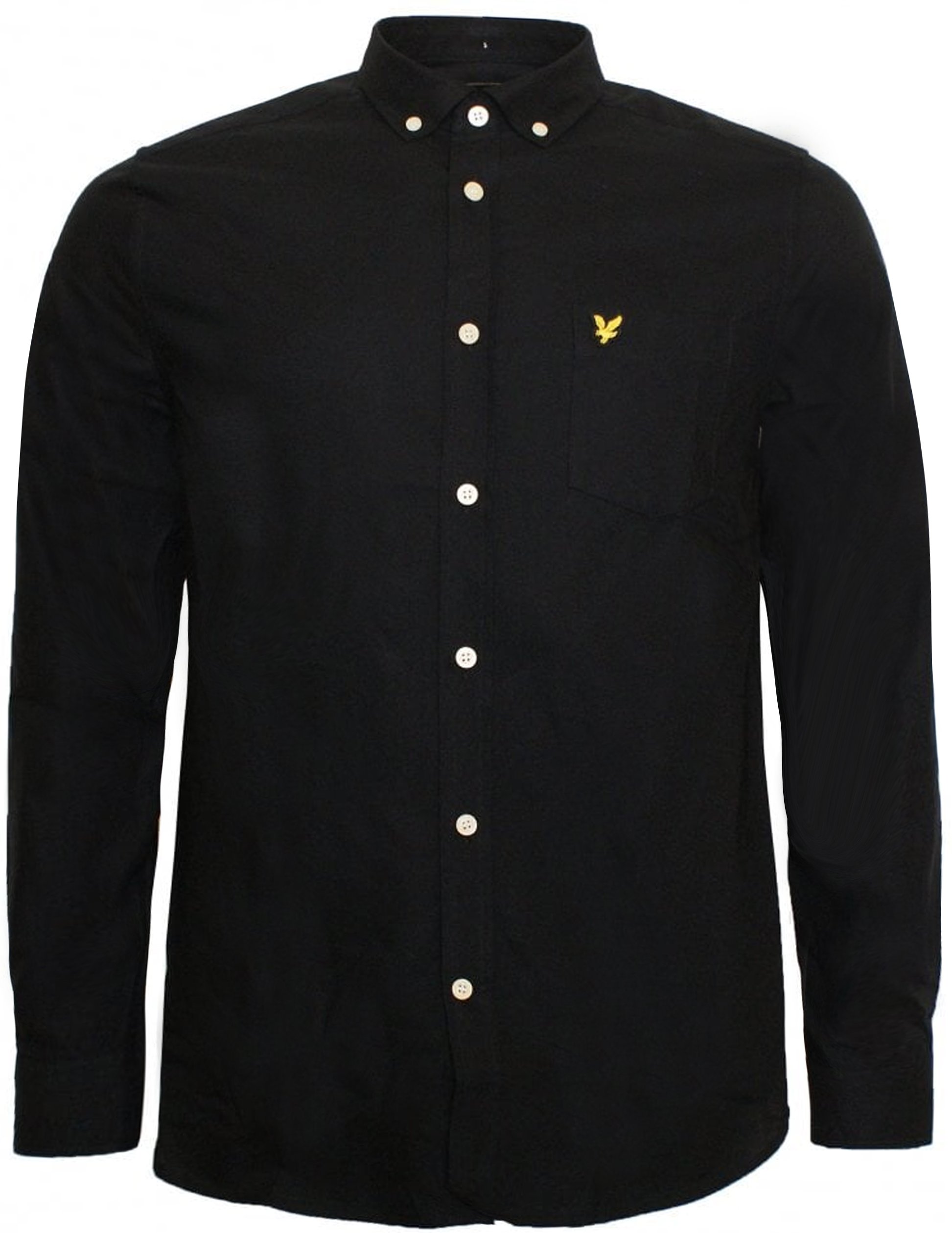 Lyle & Scott Oxford Herren Olivegrünes Hemd