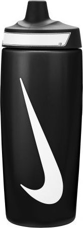 Nike - "Refuel" Wasserflasche, 511ml (Schwarz/Weiß)