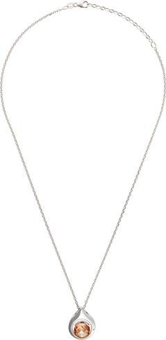 Orphelia Damen-Anhänger Sterling-Silber 925 mit Kette – Silber ZH-4626