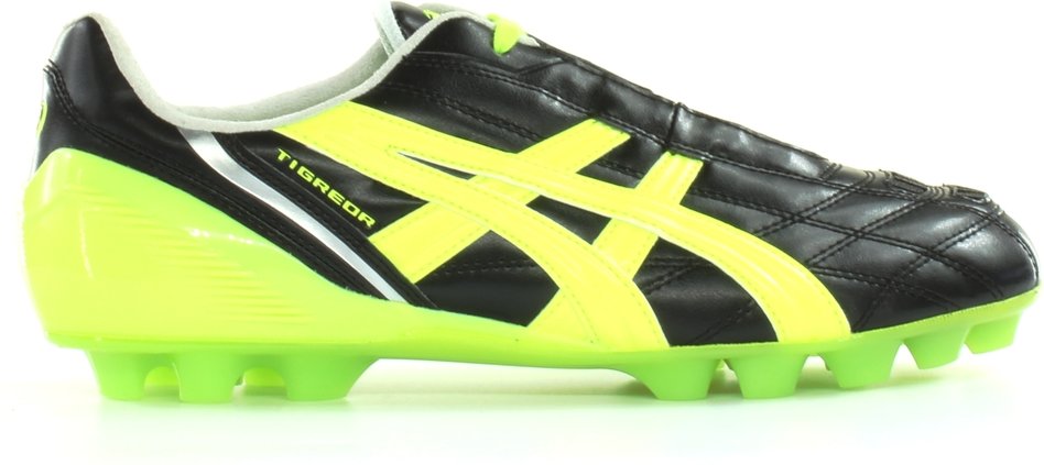 Asics Tigreor es Herren schwarze Fußballstiefel