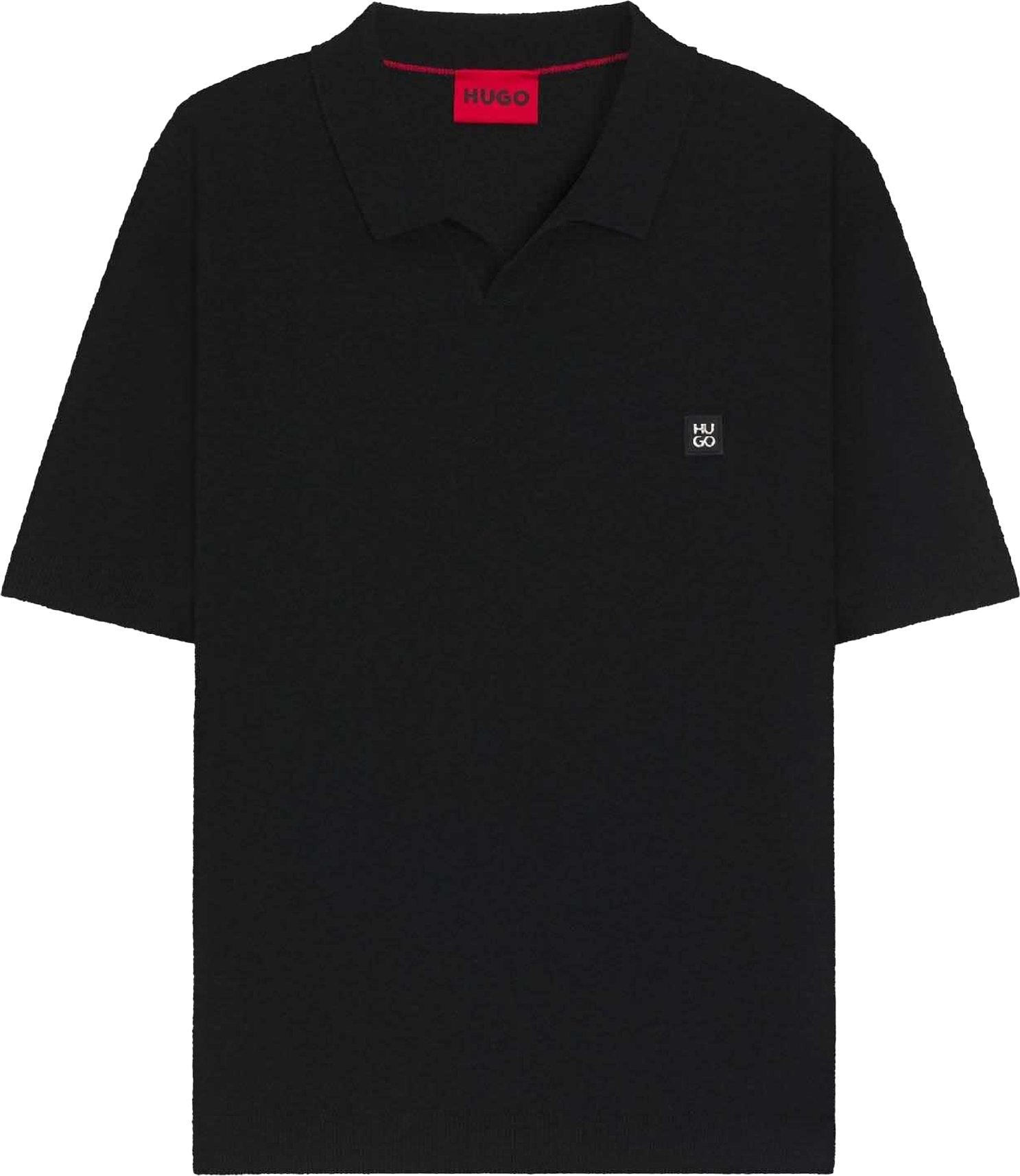 Hugo - "Shiplom" Poloshirt für Herren, Jerseyware (Schwarz)