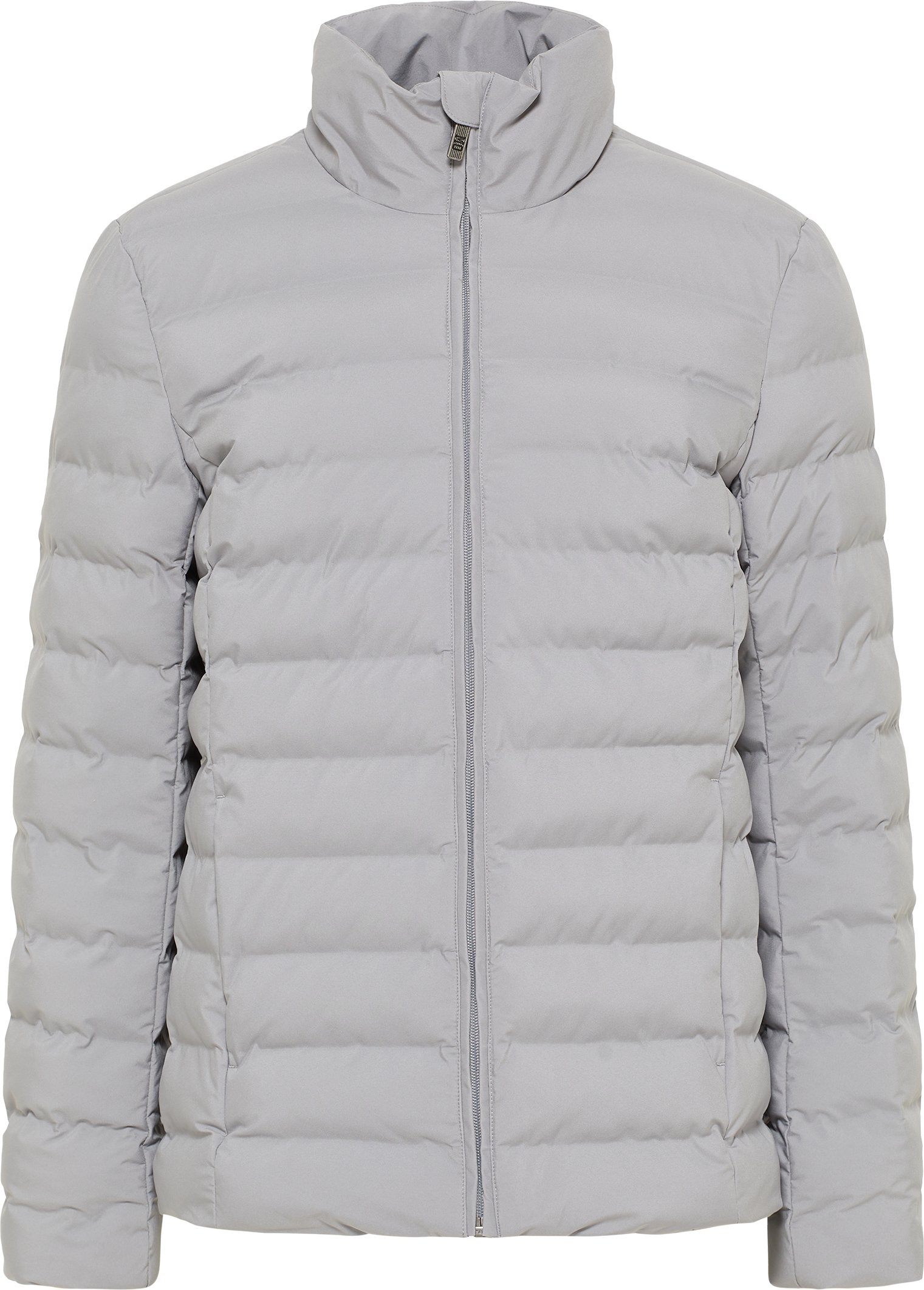 Mo Wattierte Winterjacke Herren Grau