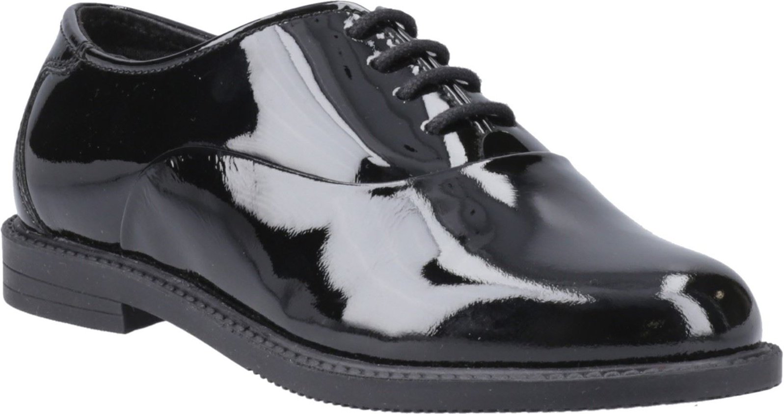 Hush Puppies Nellie Lackleder Mädchen Schwarz Oxford Schuhe