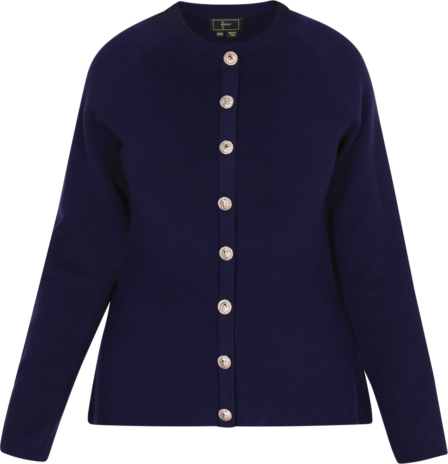 Faina Strickjacke Frauen Marine