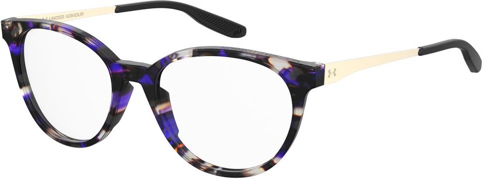 Brille Runde Gemusterte Fassung