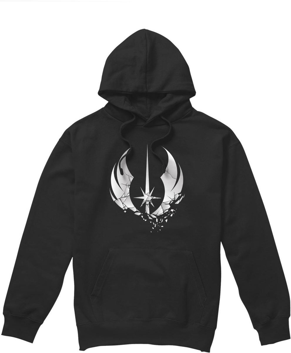 Star Wars - "Jedi" Kapuzenpullover für Herren (Schwarz)