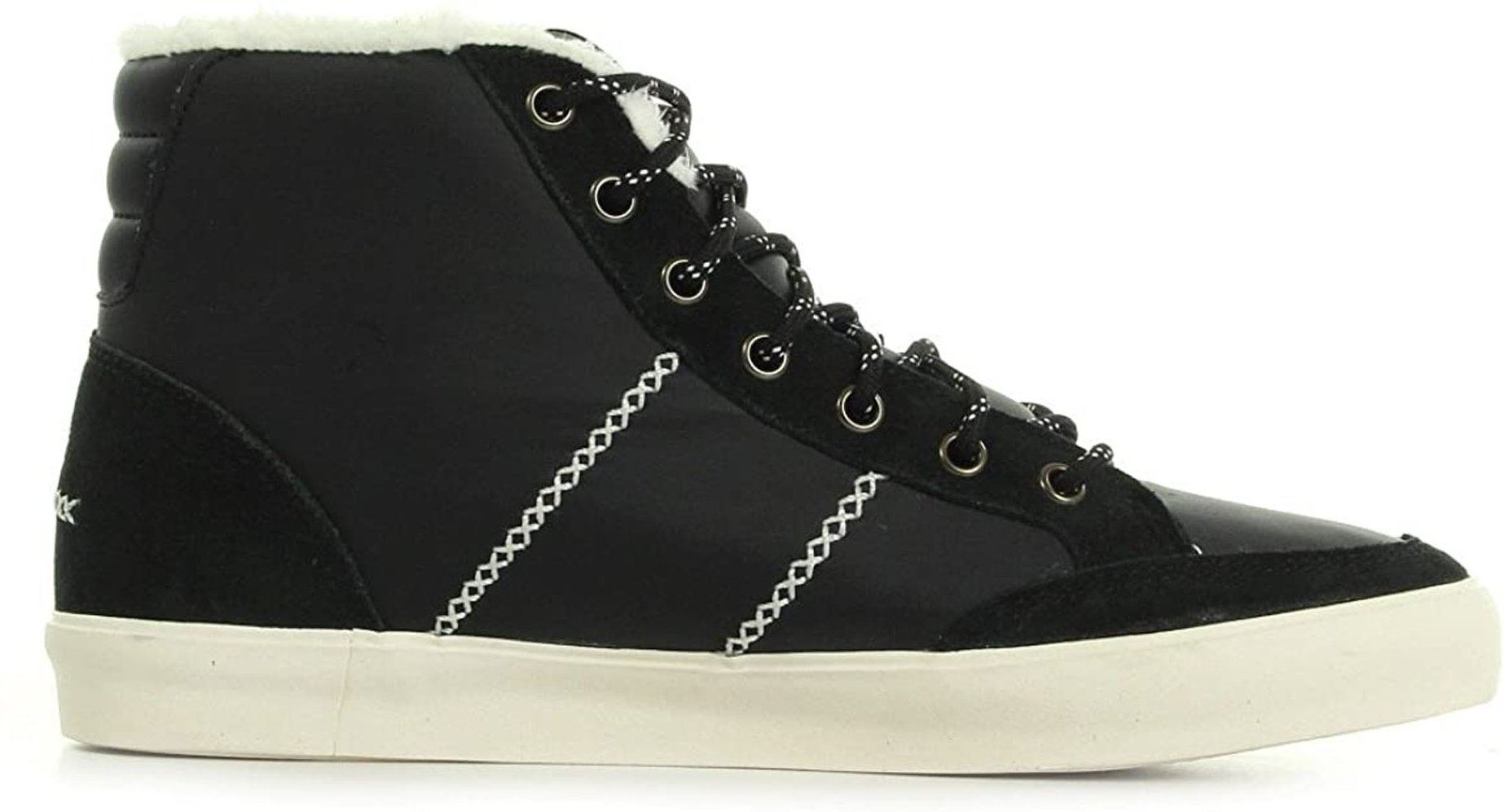 Le Coq Sportif Mont Charlety Damen schwarze Schuhe