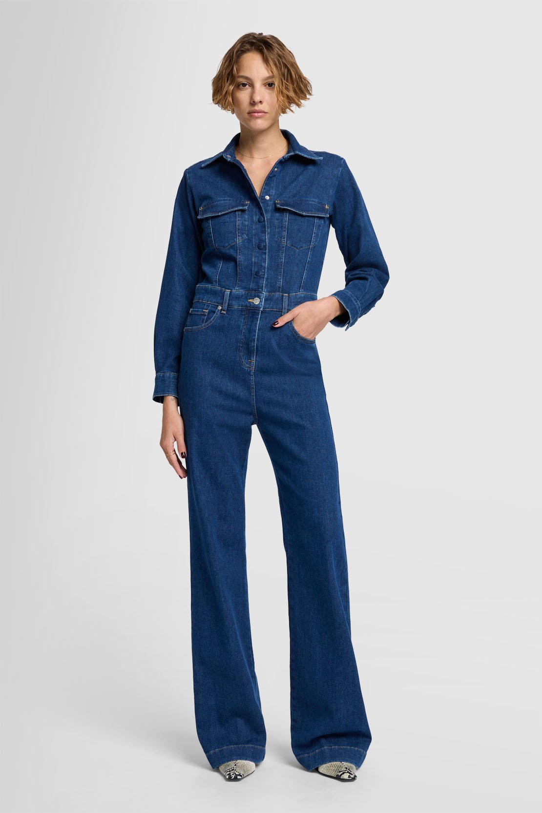 Damen Luxe Jumpsuit Jumpsuit