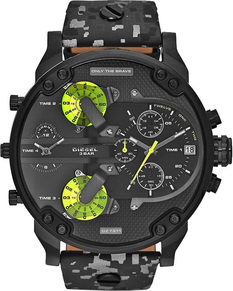 Diesel DZ7311 Mr Daddy 2.0 Camouflage Herren Chronograph Uhr
