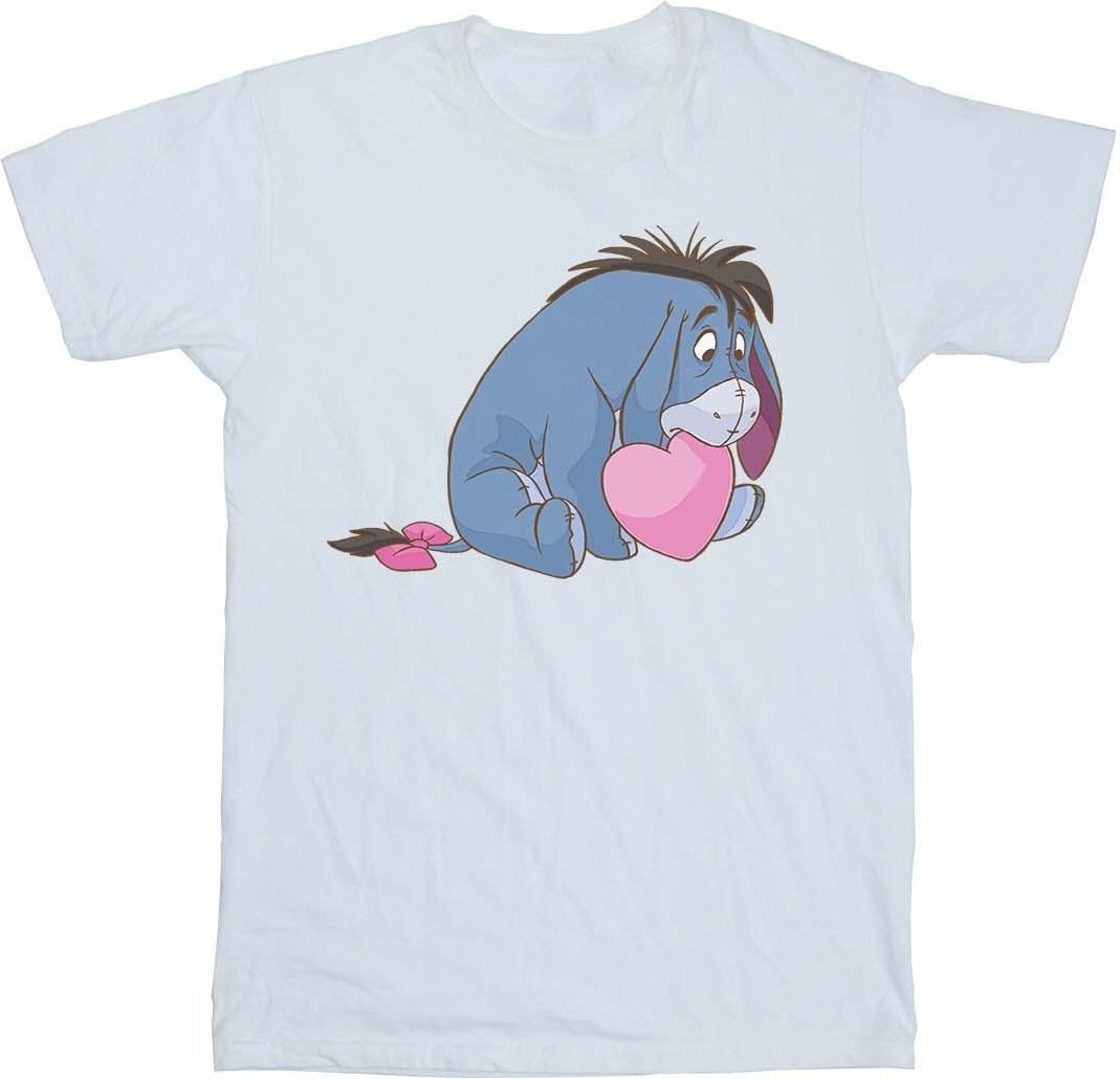Disney - "Winnie The Pooh Eeyore Mouth" T-Shirt für Damen (Weiß)