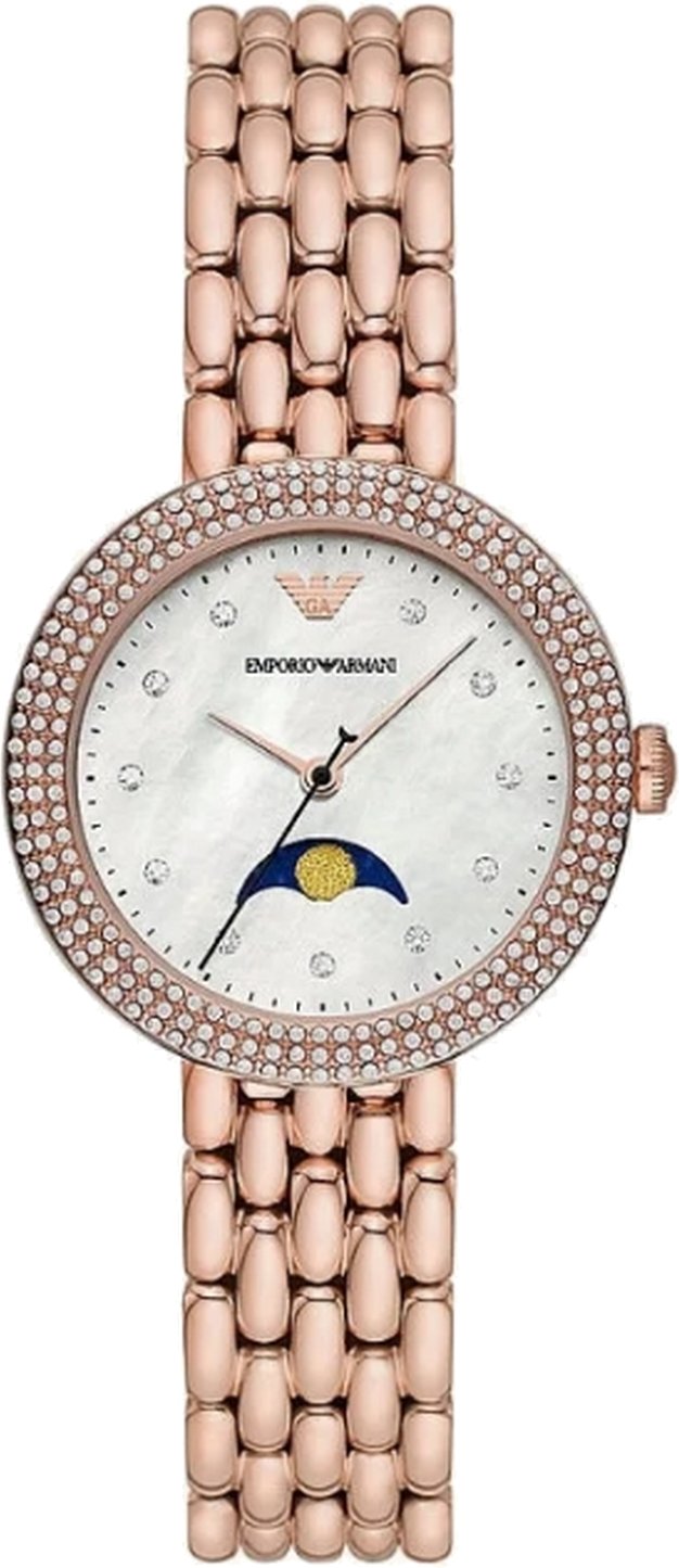 Emporio Armani Damenuhr Quartz Rosegold