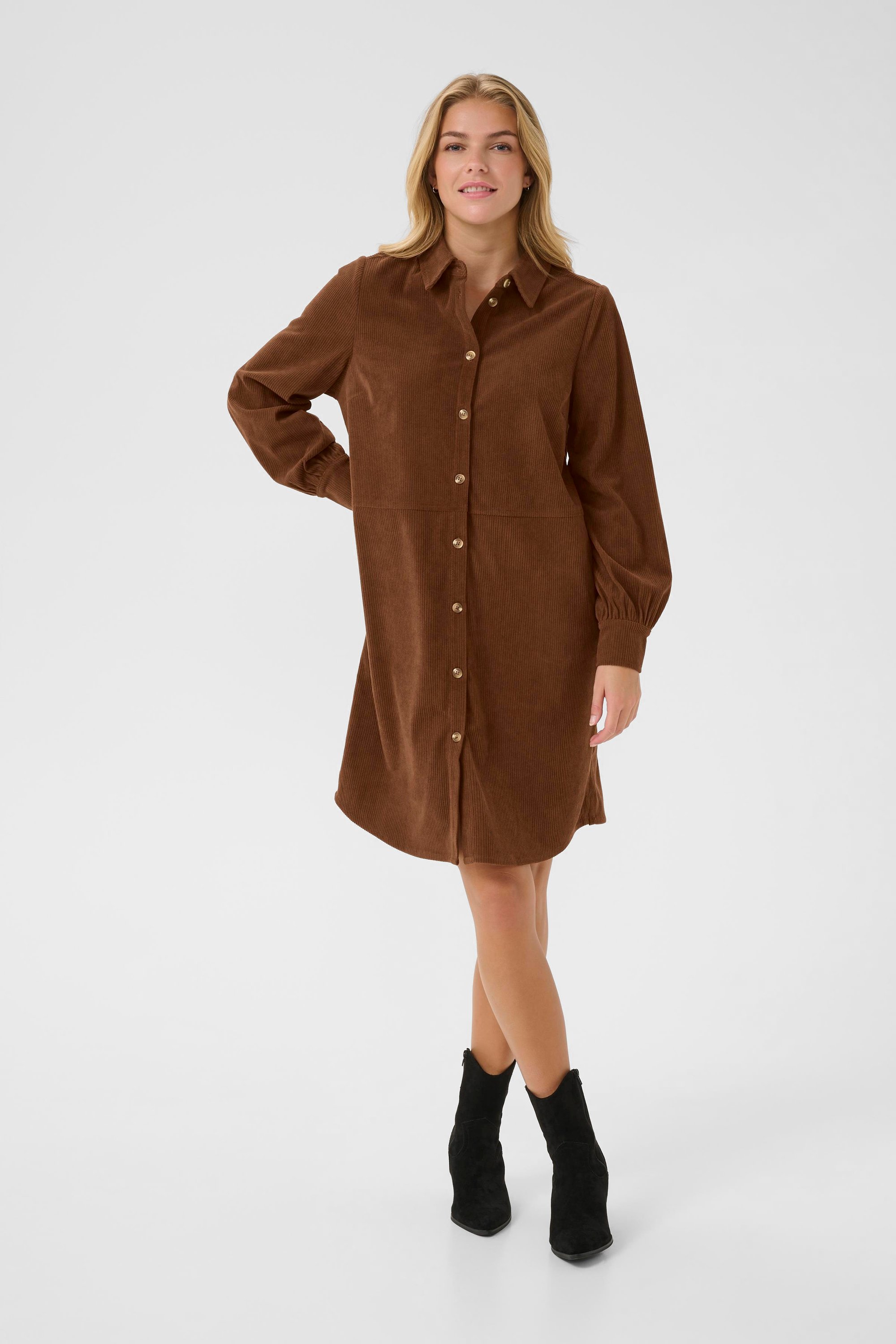 Kleid CRKanna Straight fit brown