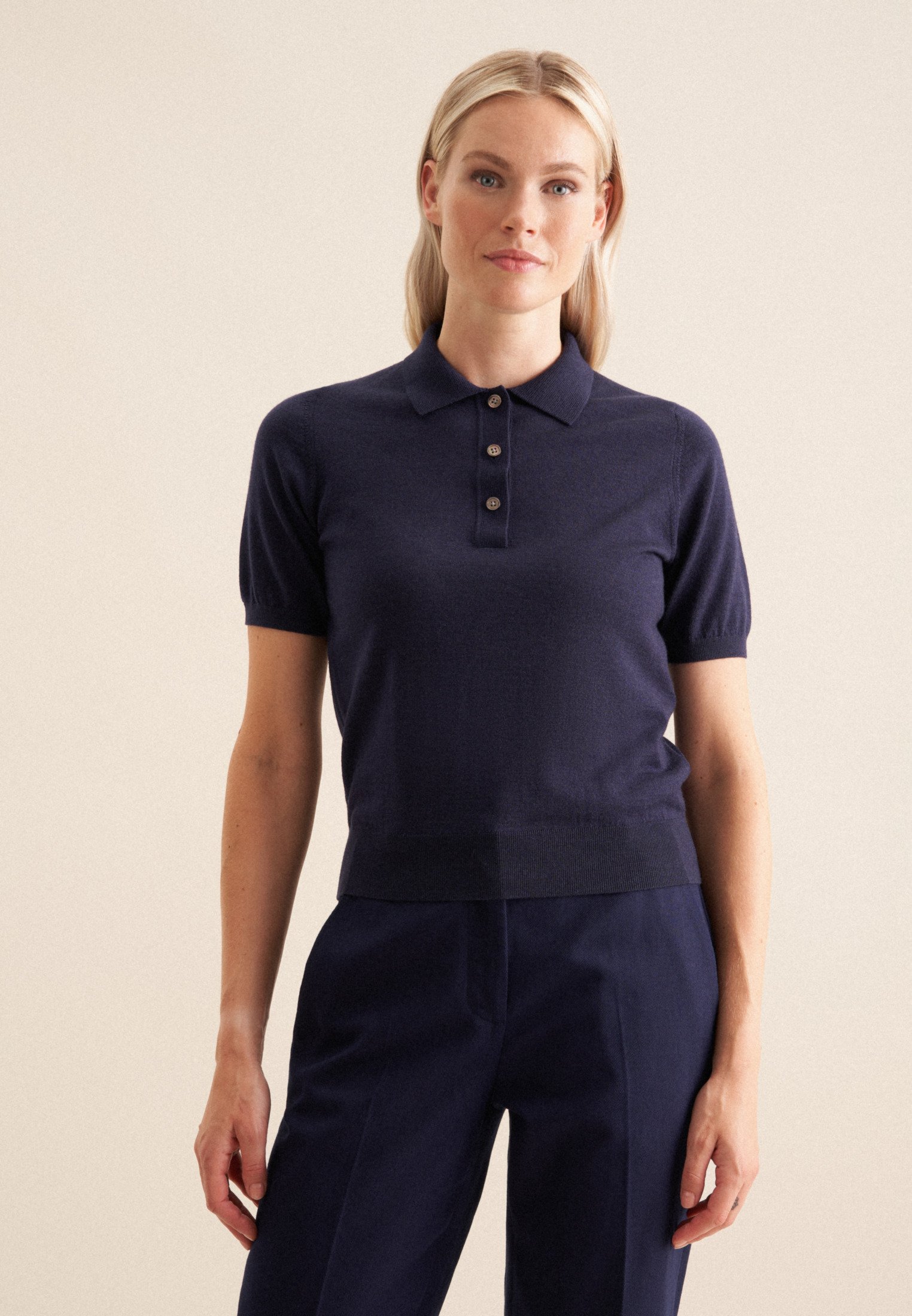 Pullover Damen Dunkelblau