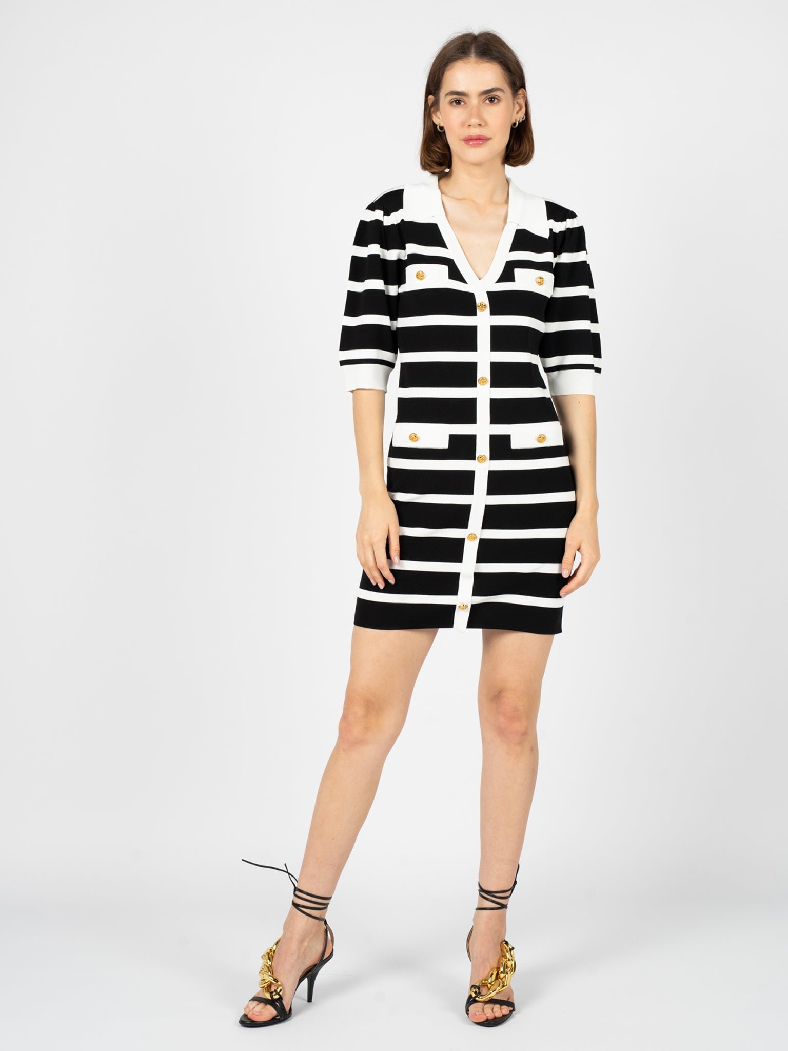 Silvian Heach Kleid Woman's Schwarz