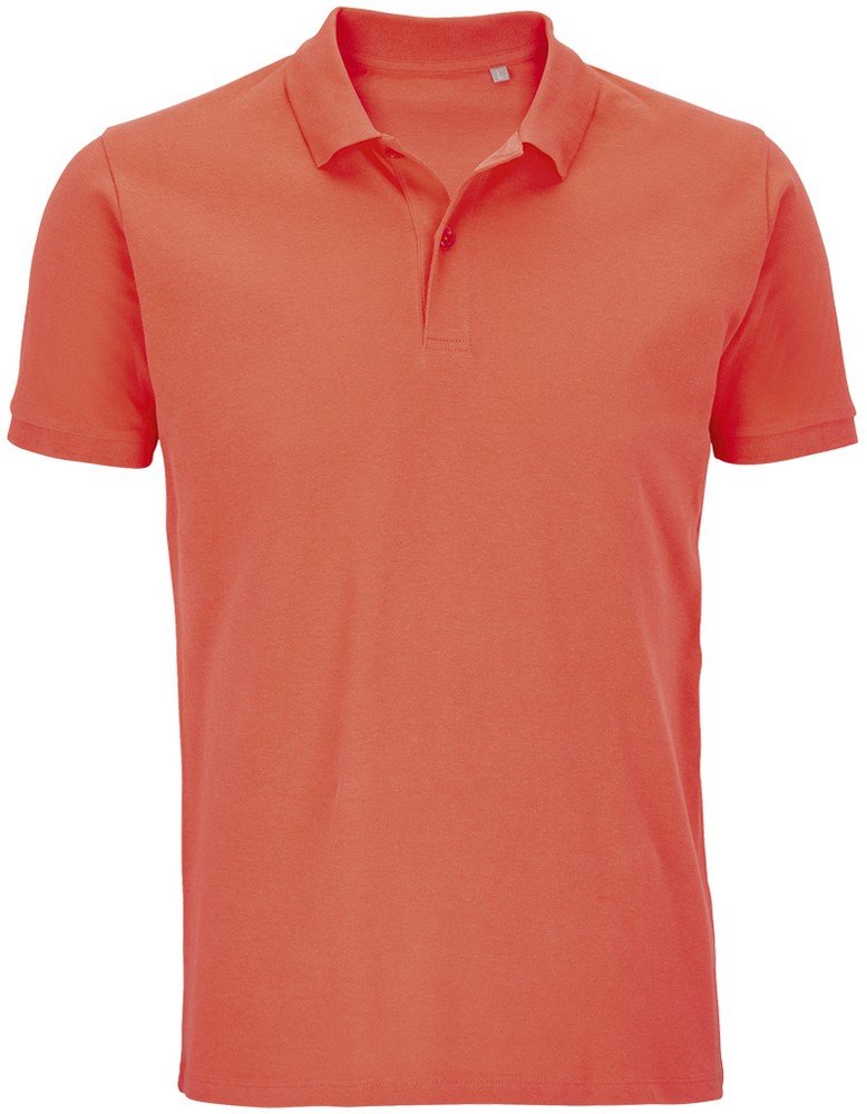 SOLS - "Planet" Poloshirt Baumwolle aus biologischem Anbau für Herren (Pop Orange)