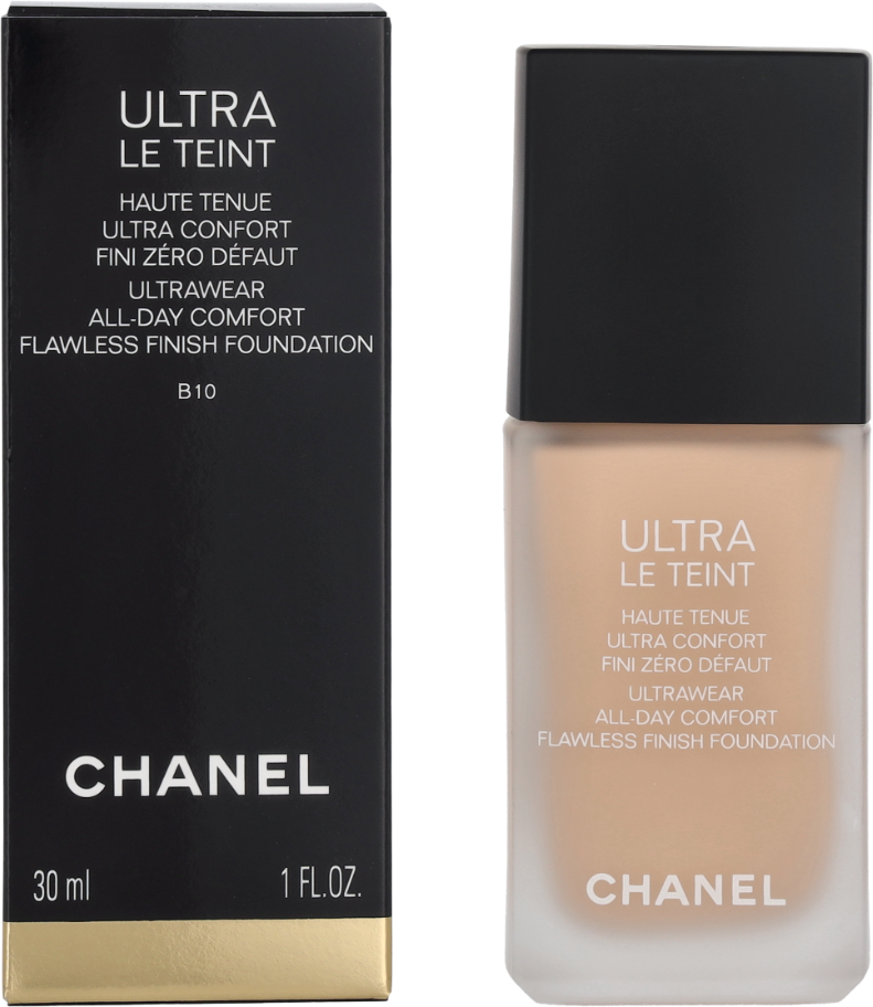 Chanel Ultra Le Teint Flawless Finish Fluid Foundation.