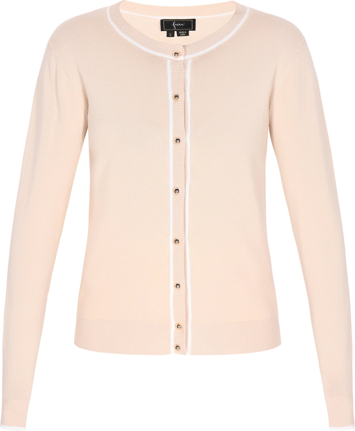 Faina Strickjacke Frauen Beige