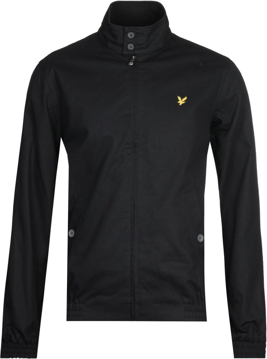 Lyle & Scott Jet Schwarz Harrington Jacke
