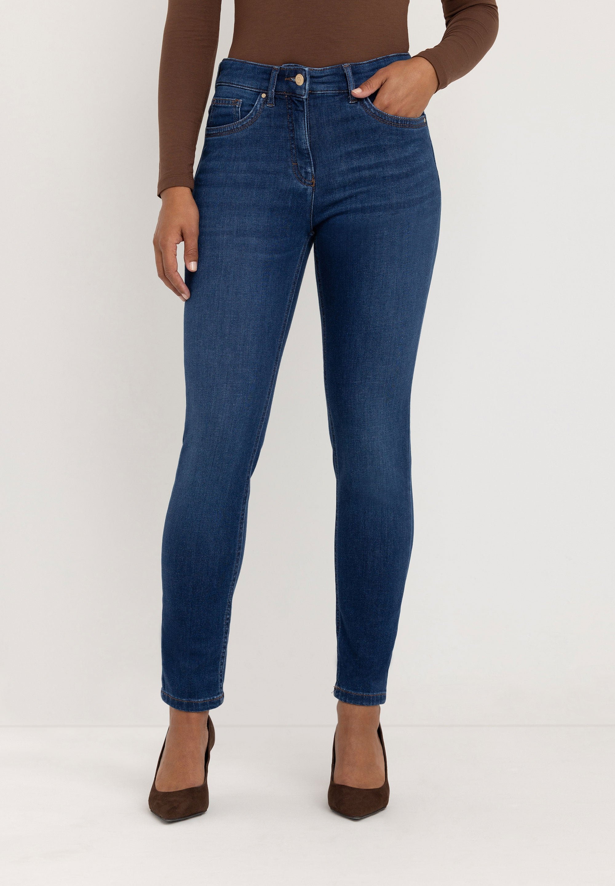 Sarah Bootcut-Jeans | Authentisches Blau