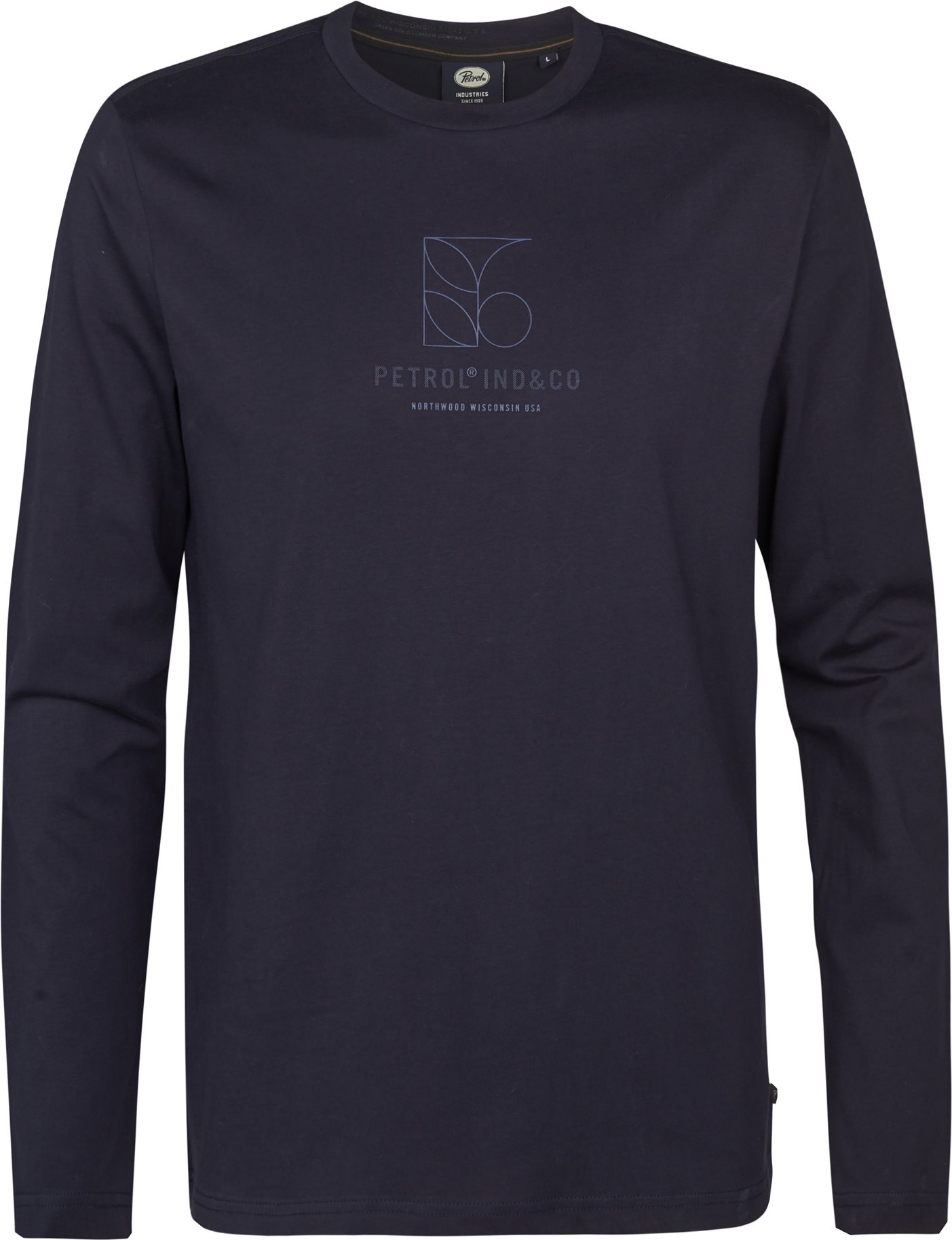 Petrol Industries - T-Shirt mit Druck Lead Herren - Blau