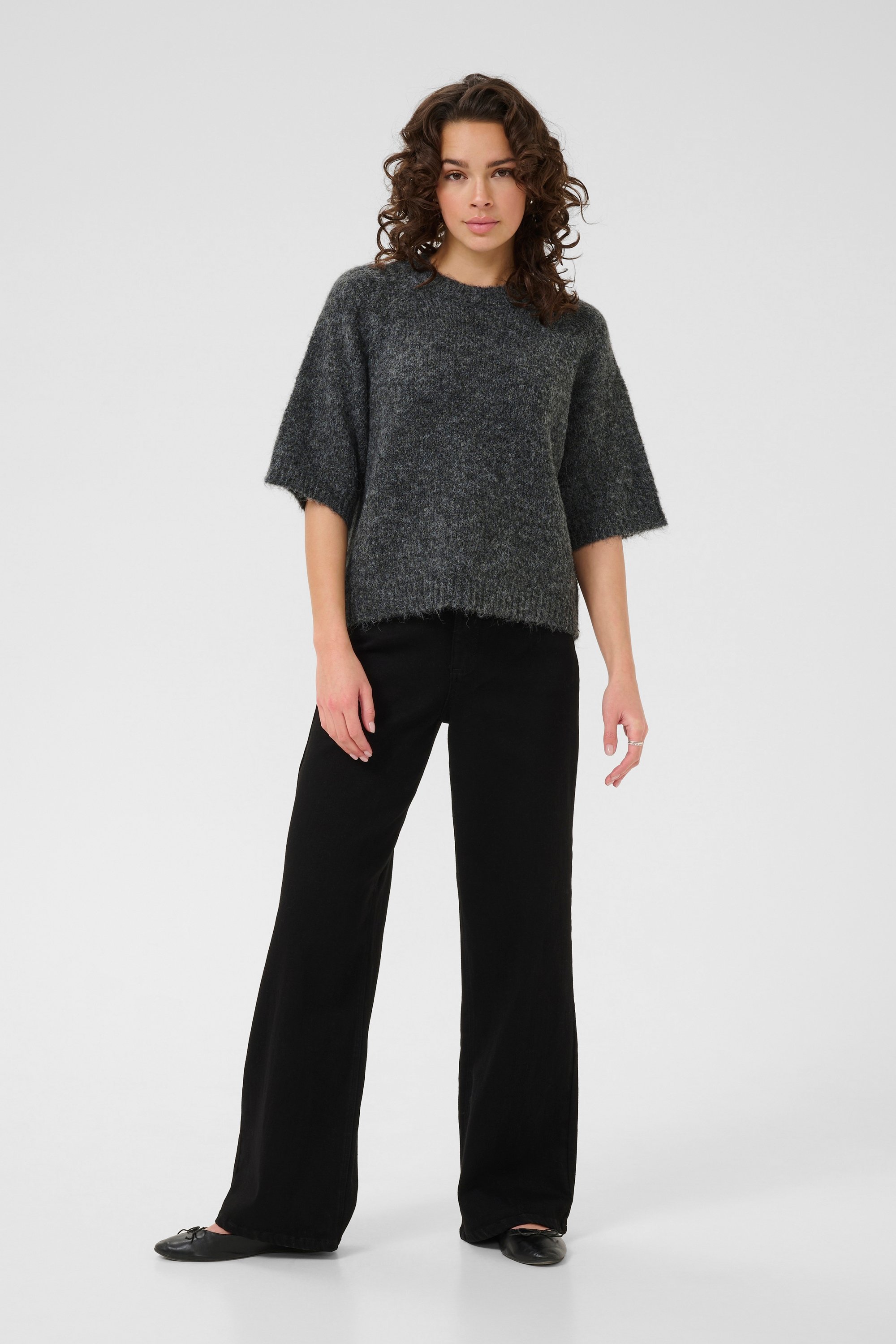 Thumbnail - Strickpullover KAemilie Loose fit dark grey