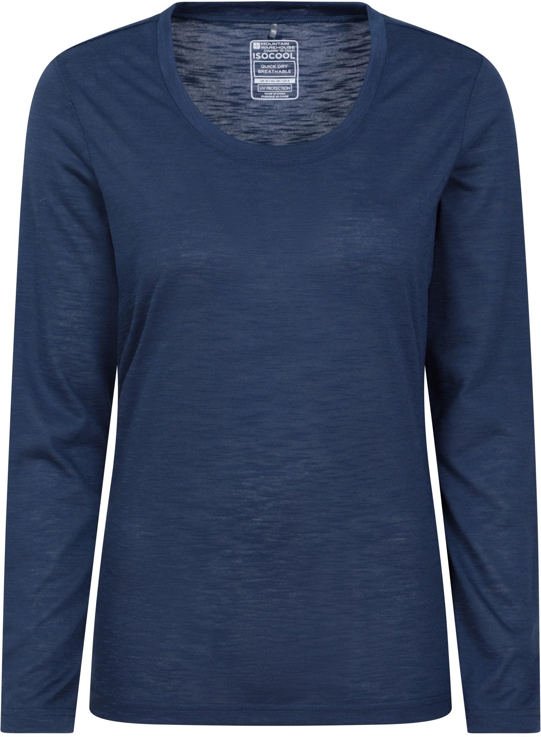 Mountain Warehouse - "Agra" Oberteil für Damen Langärmlig (Marineblau)