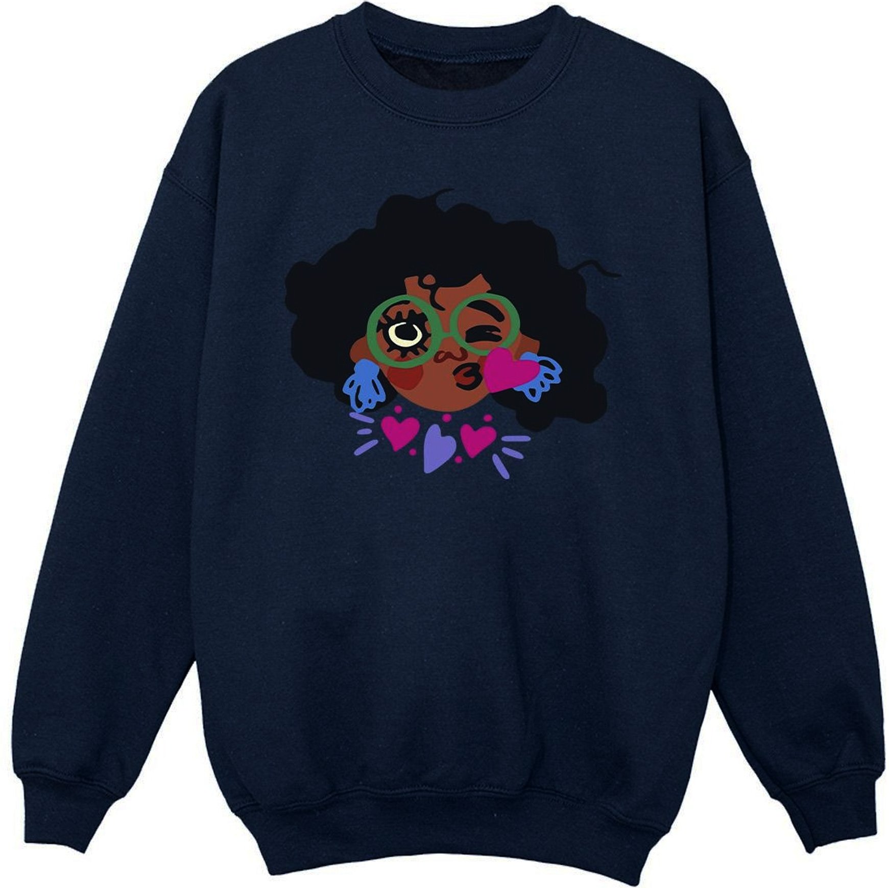 Disney - "Encanto" Sweatshirt für Mädchen (Marineblau)