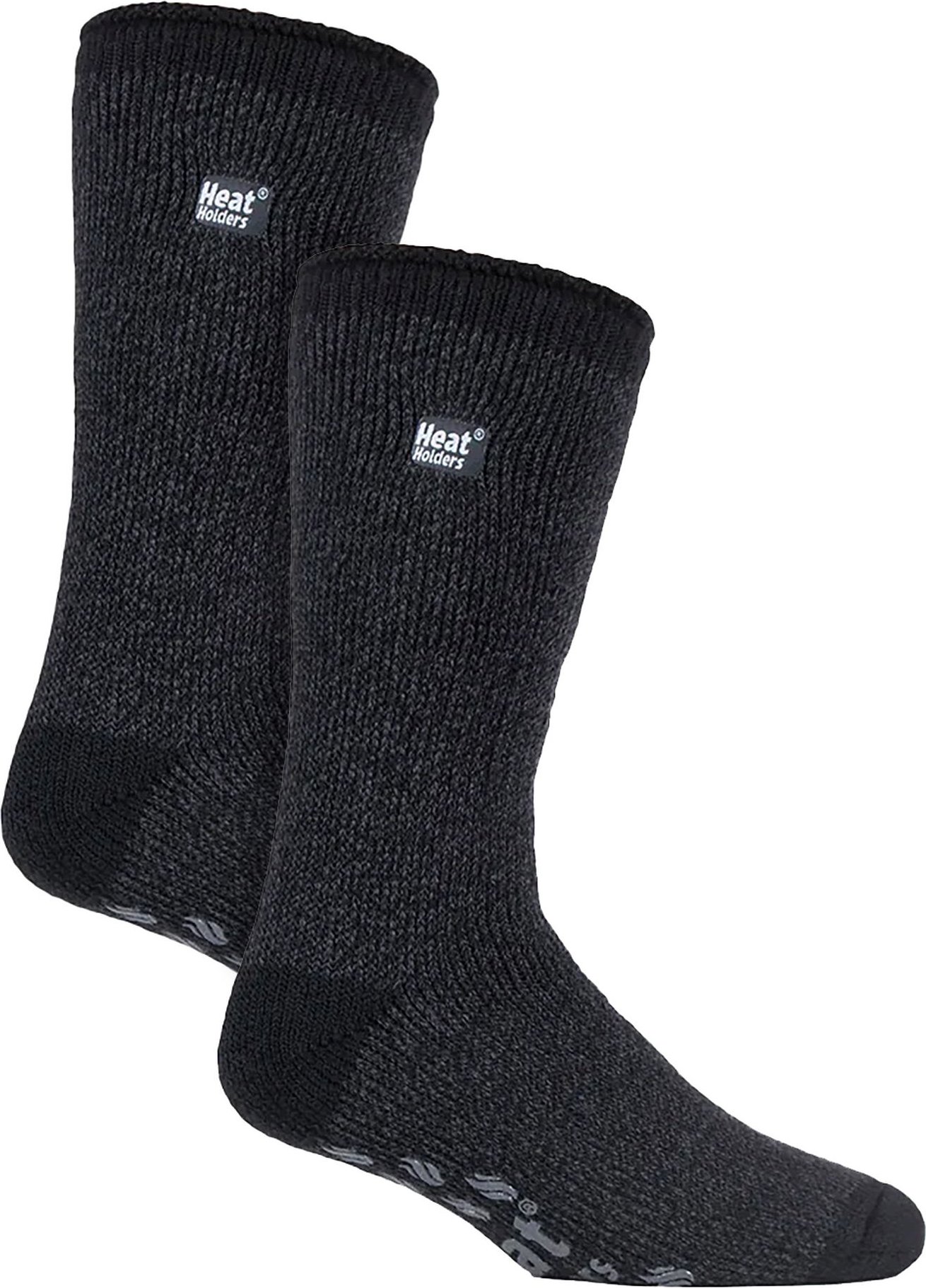 2 Paar Herren Winter Crew Hausschuhsocken