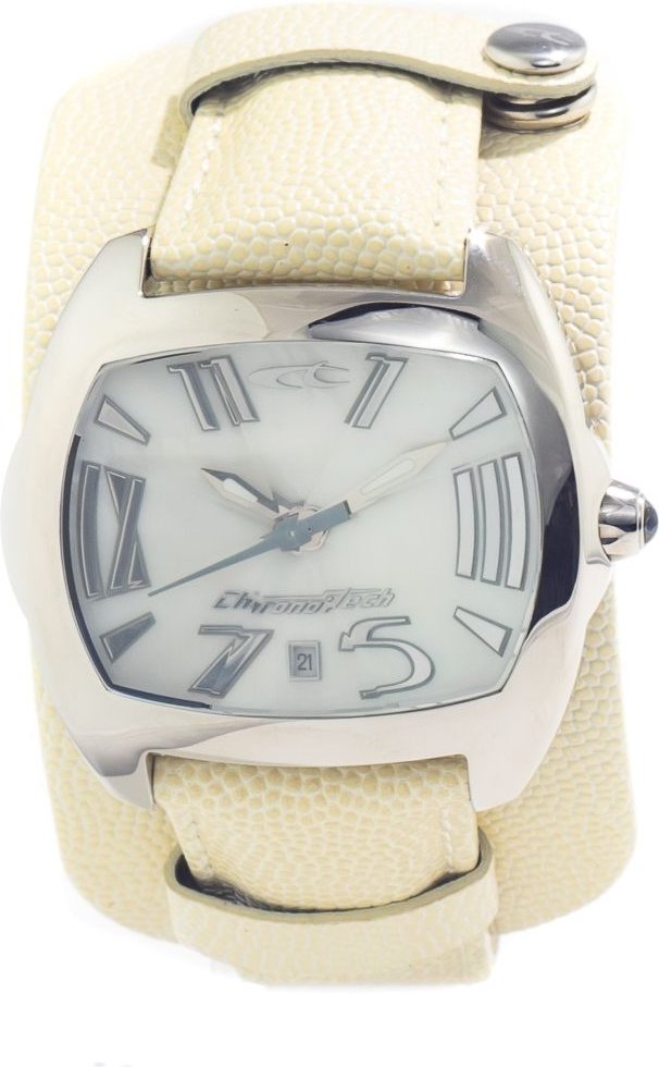 Chronotech Lederarmbanduhr
