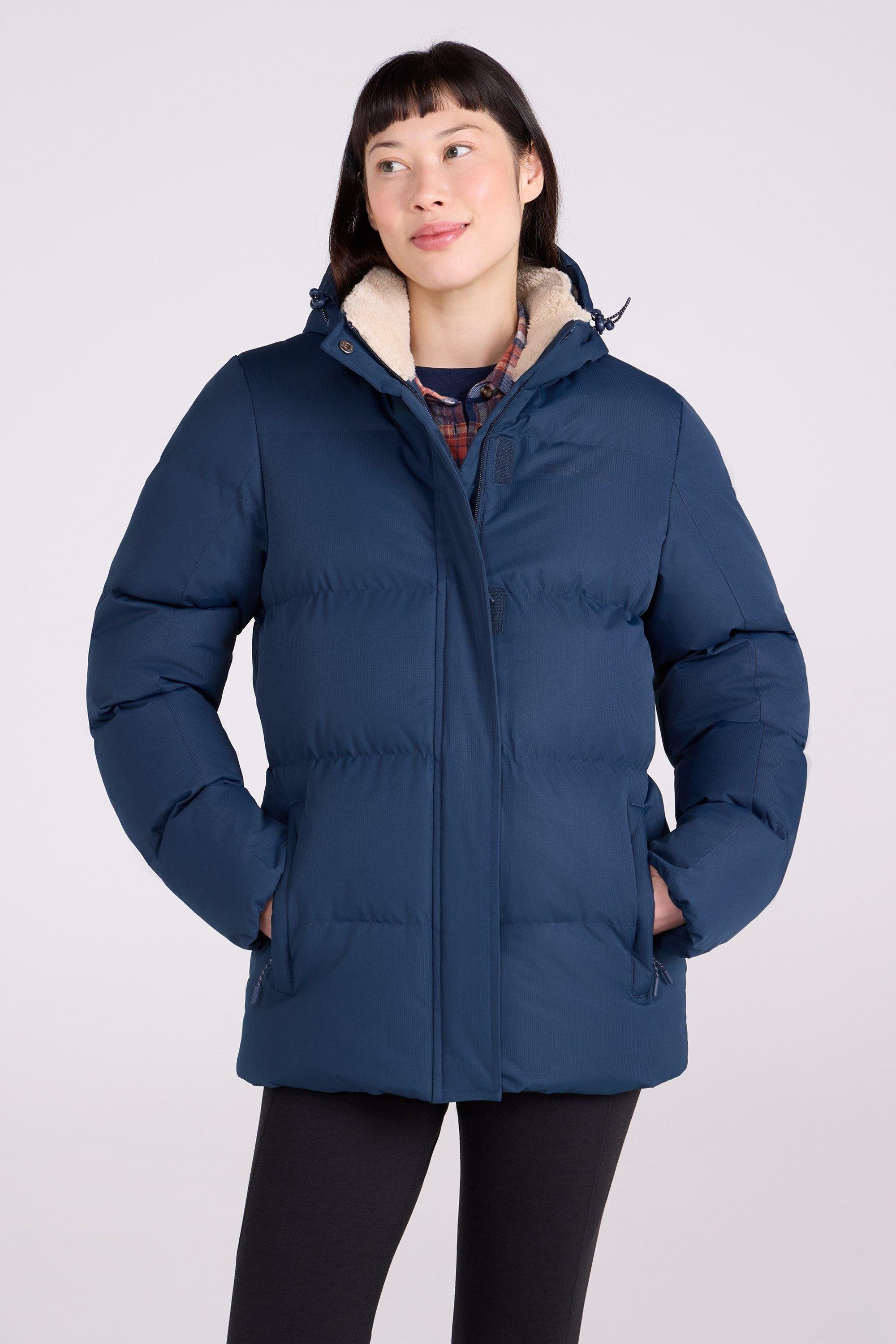 Mountain Warehouse - "Snow" Steppjacke für Damen (Marine)
