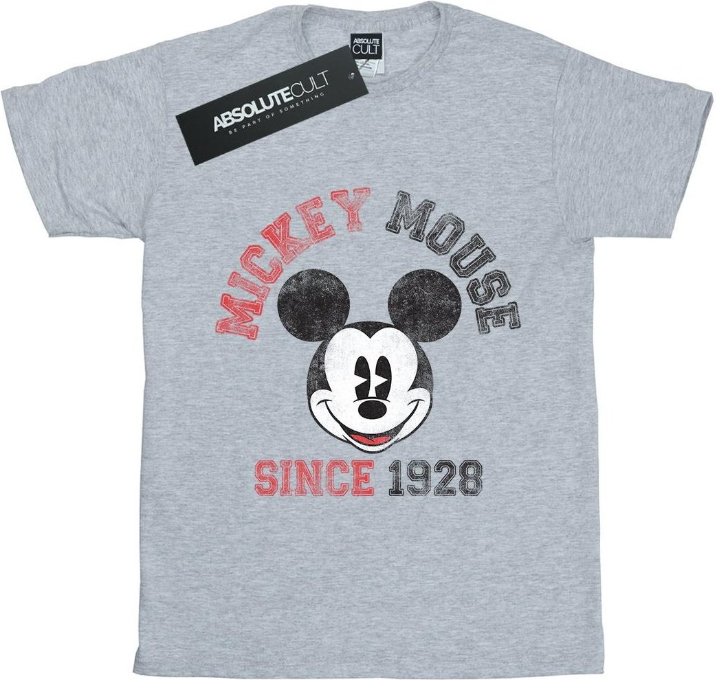Disney - "Minnie Mouse Since 1928" T-Shirt für Herren (Grau)