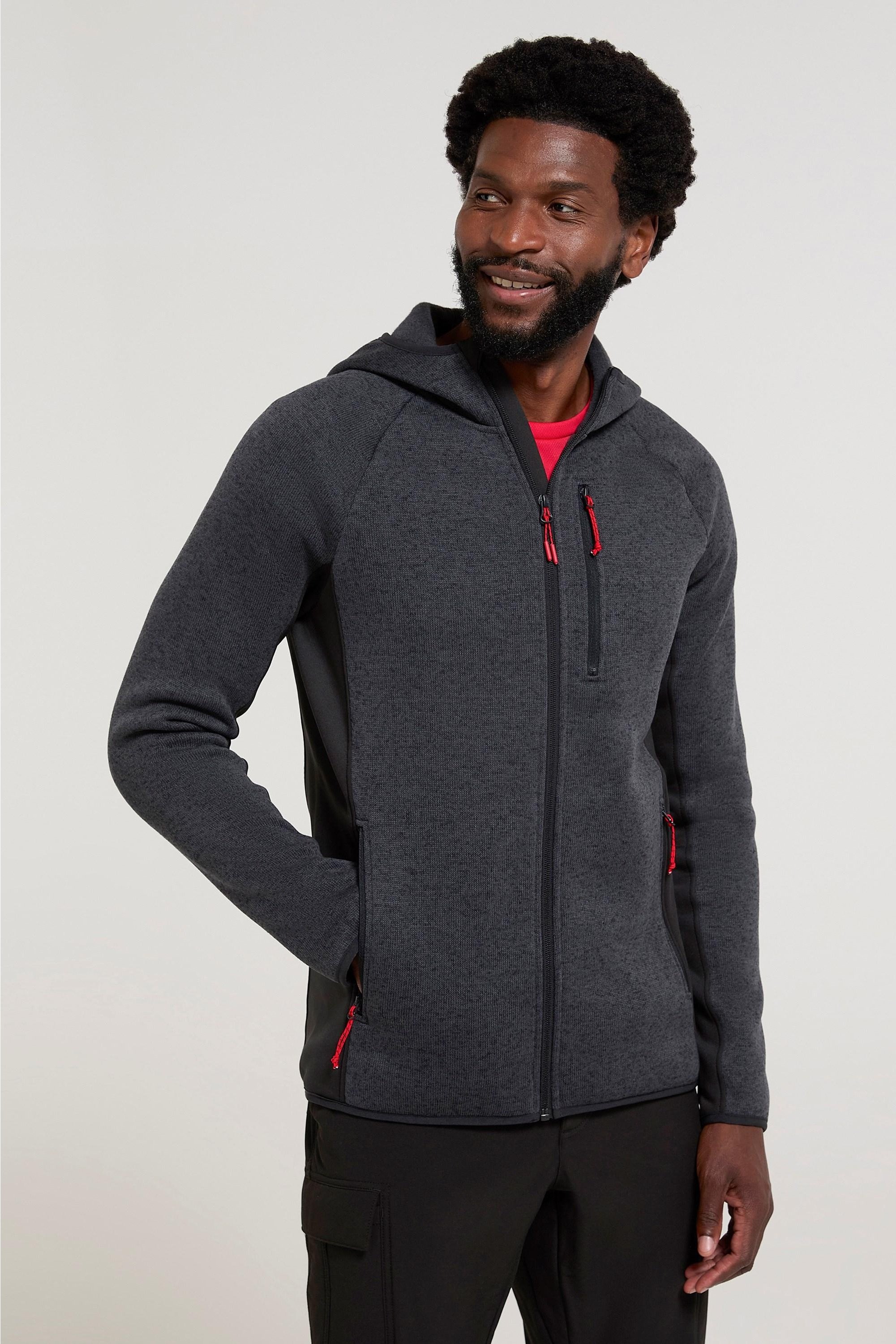 Thumbnail - Mountain Warehouse - "Treston" Kapuzenpullover mit Kapuze für Herren (Schwarz)