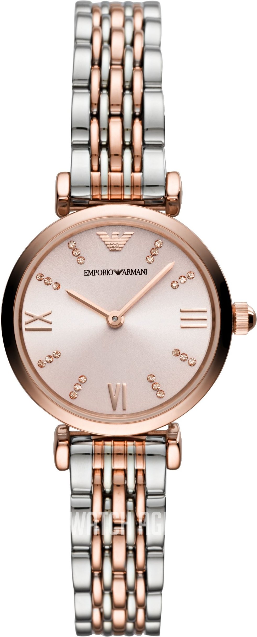 Emporio Armani Gianni T-bar Mehrfarbig Damen Armbanduhr AR11223